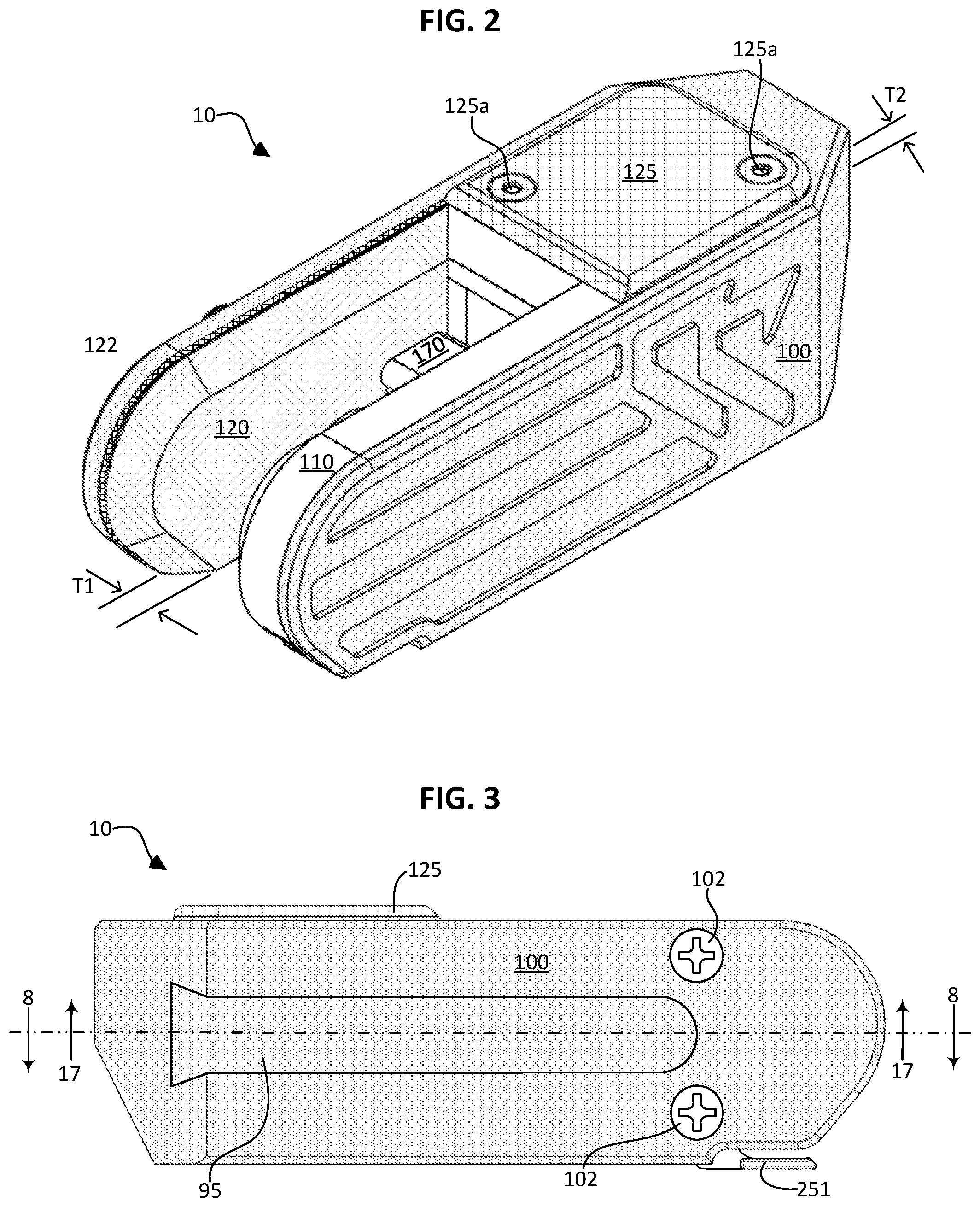 Patent US12092427 Figure 2 – Customizable locking and quick release mechanism and kit for handgun holsters