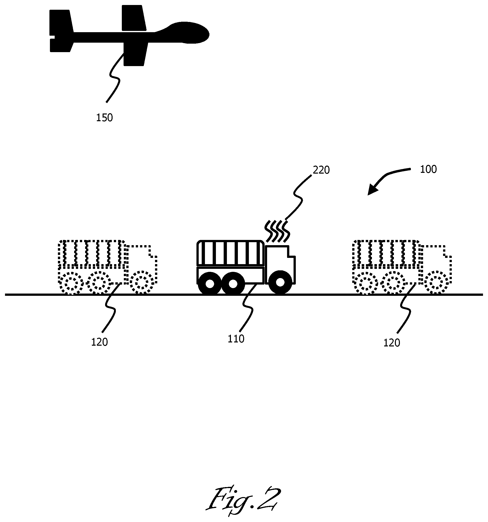 Patent US12092428 Figure 2 – Persistent marking of a target