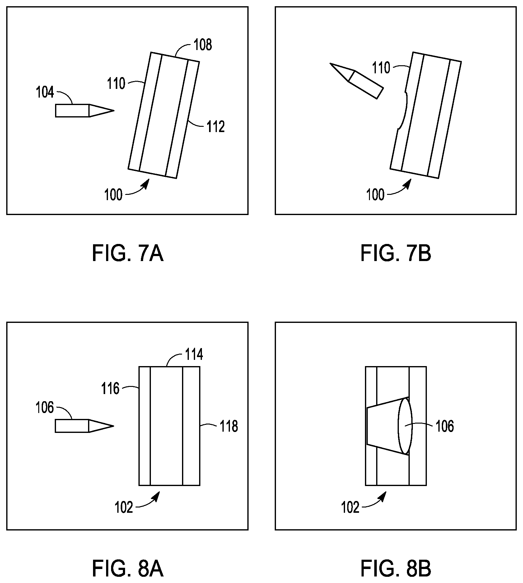 Patent US12092434 Figure 7 – Asymmetric explosive reactive armor (ERA)