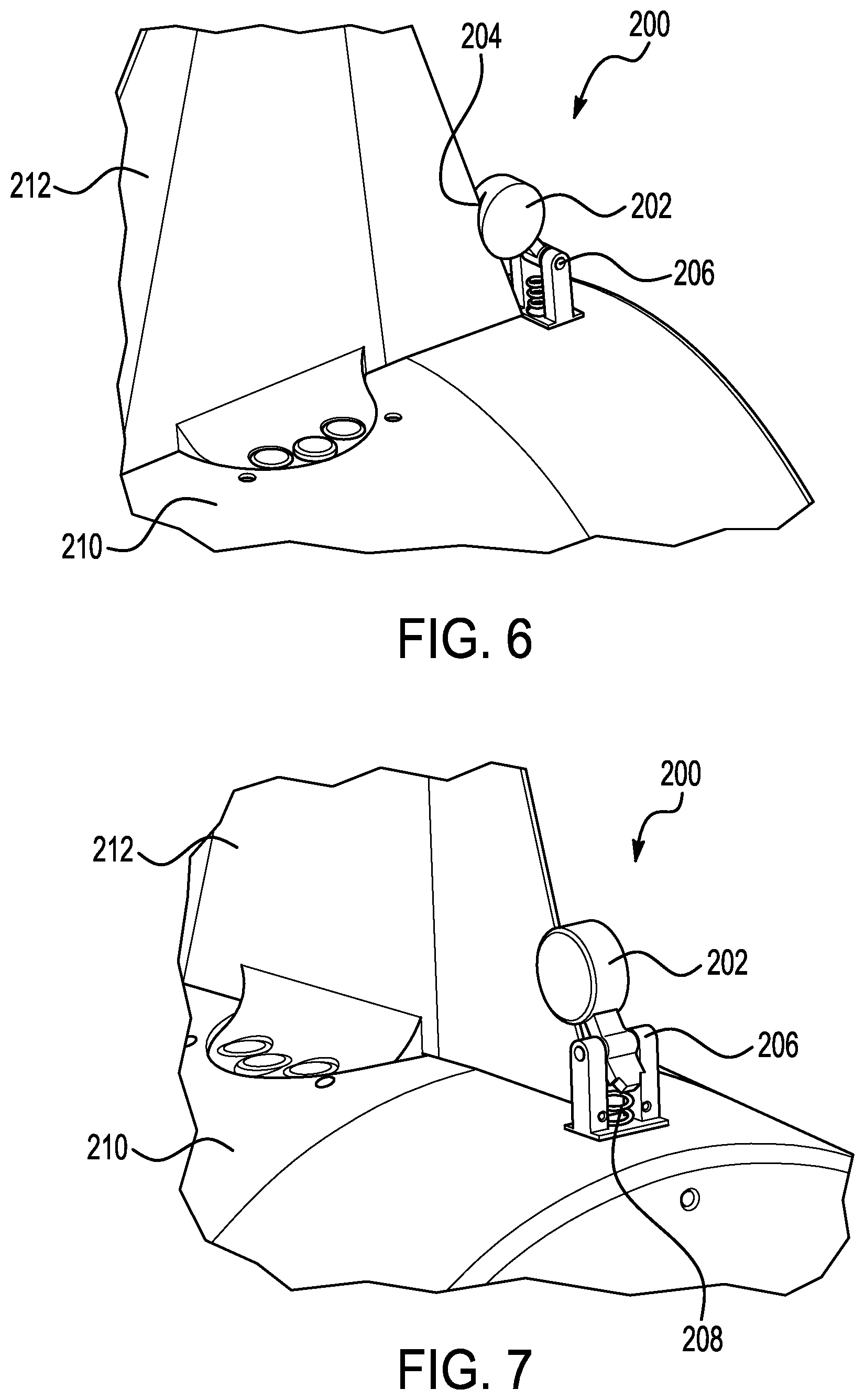 Patent US12092436 Figure 3 – Control surface restraining system for tactical flight vehicles