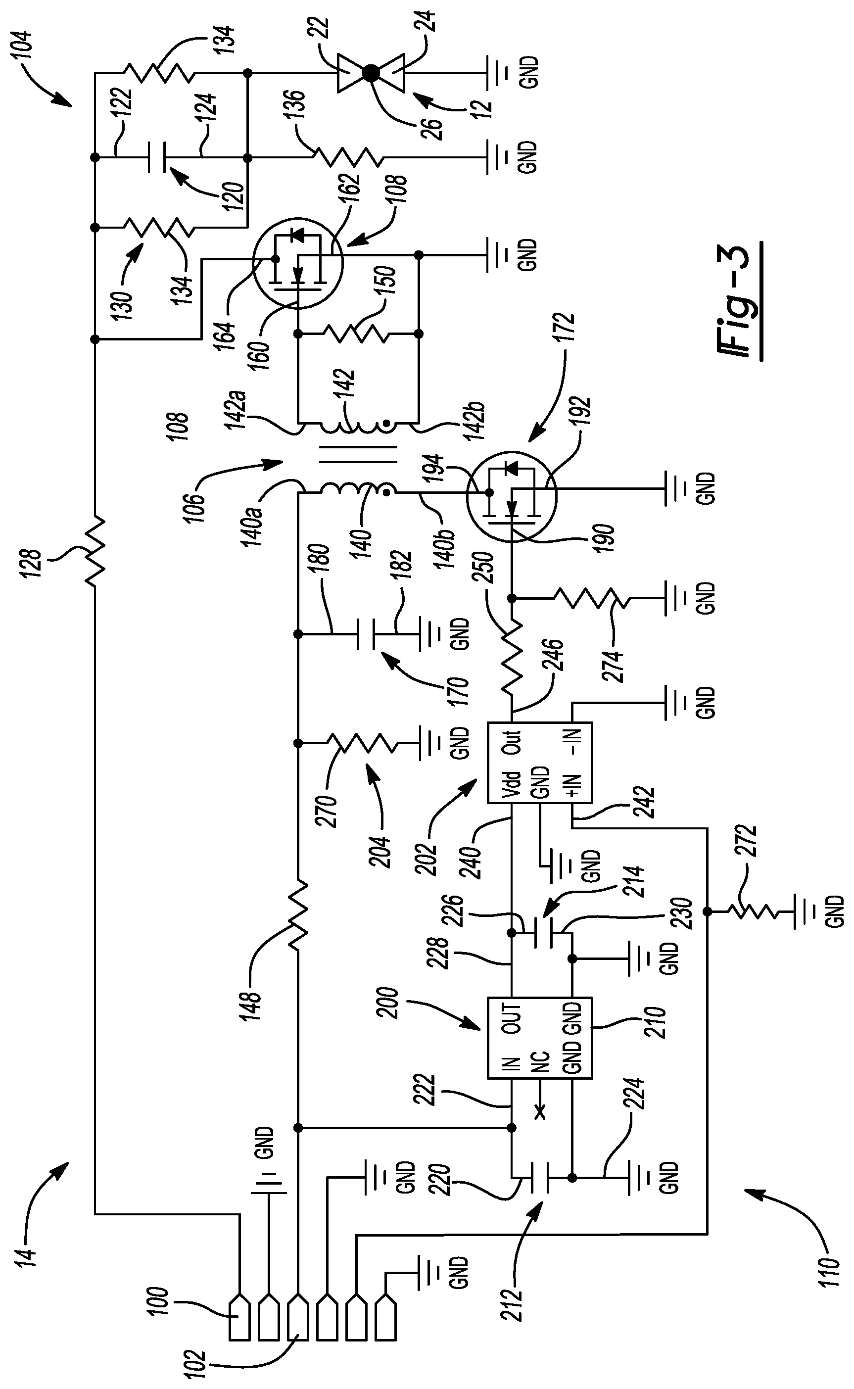 Patent US12092437 Figure 3 – Firing circuit and related method for operating a firing circuit