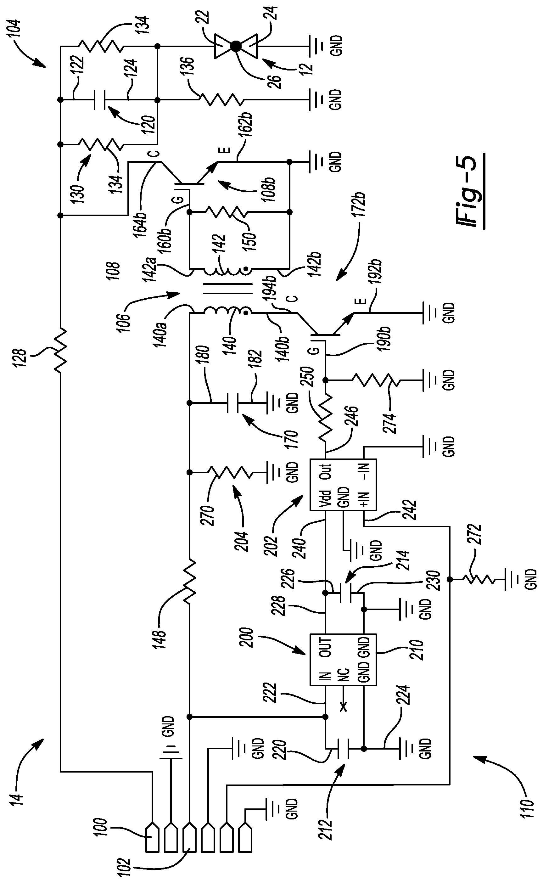 Patent US12092437 Figure 5 – Firing circuit and related method for operating a firing circuit