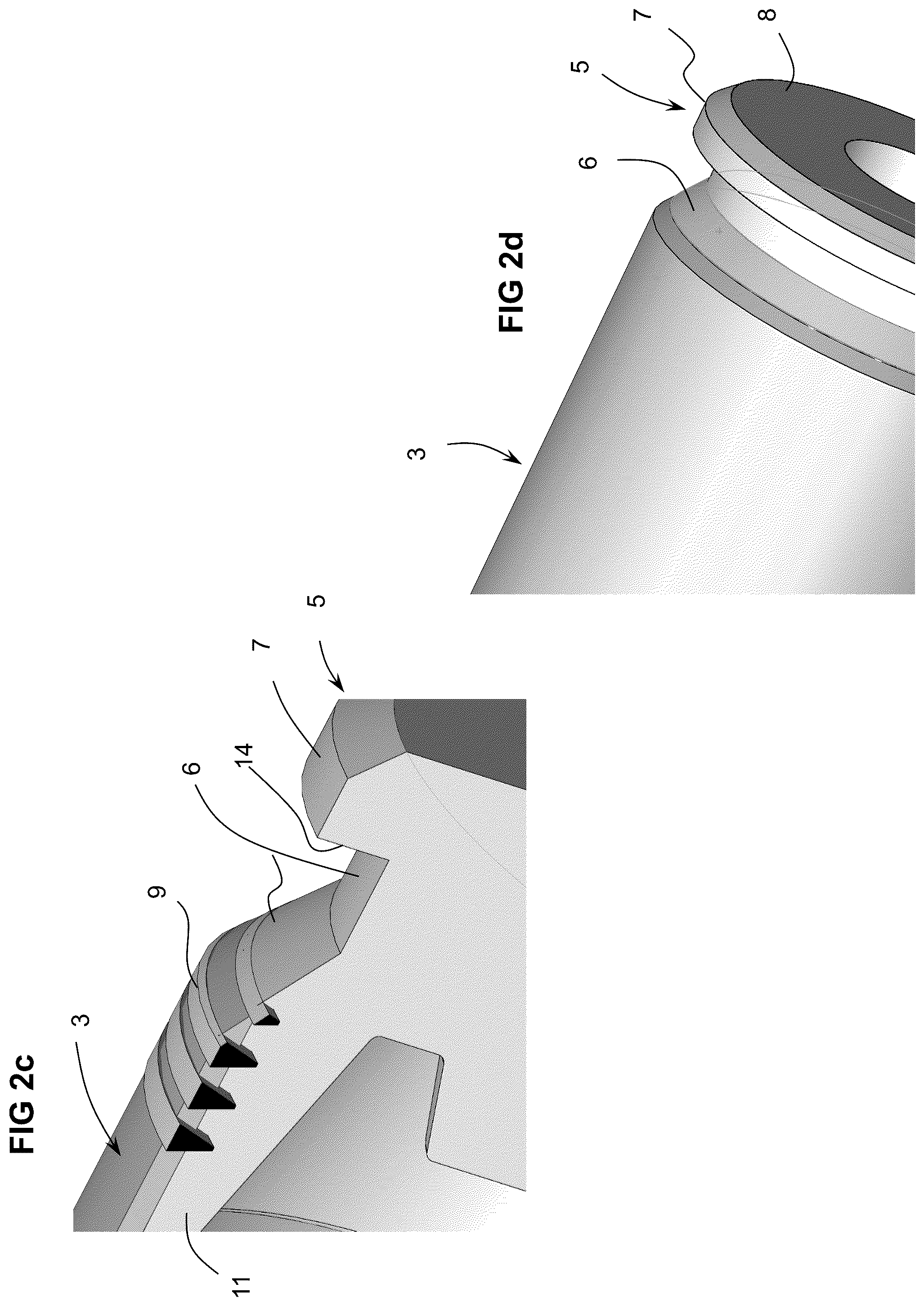 Patent US12092441 Figure 3 – Ammunition cartridge