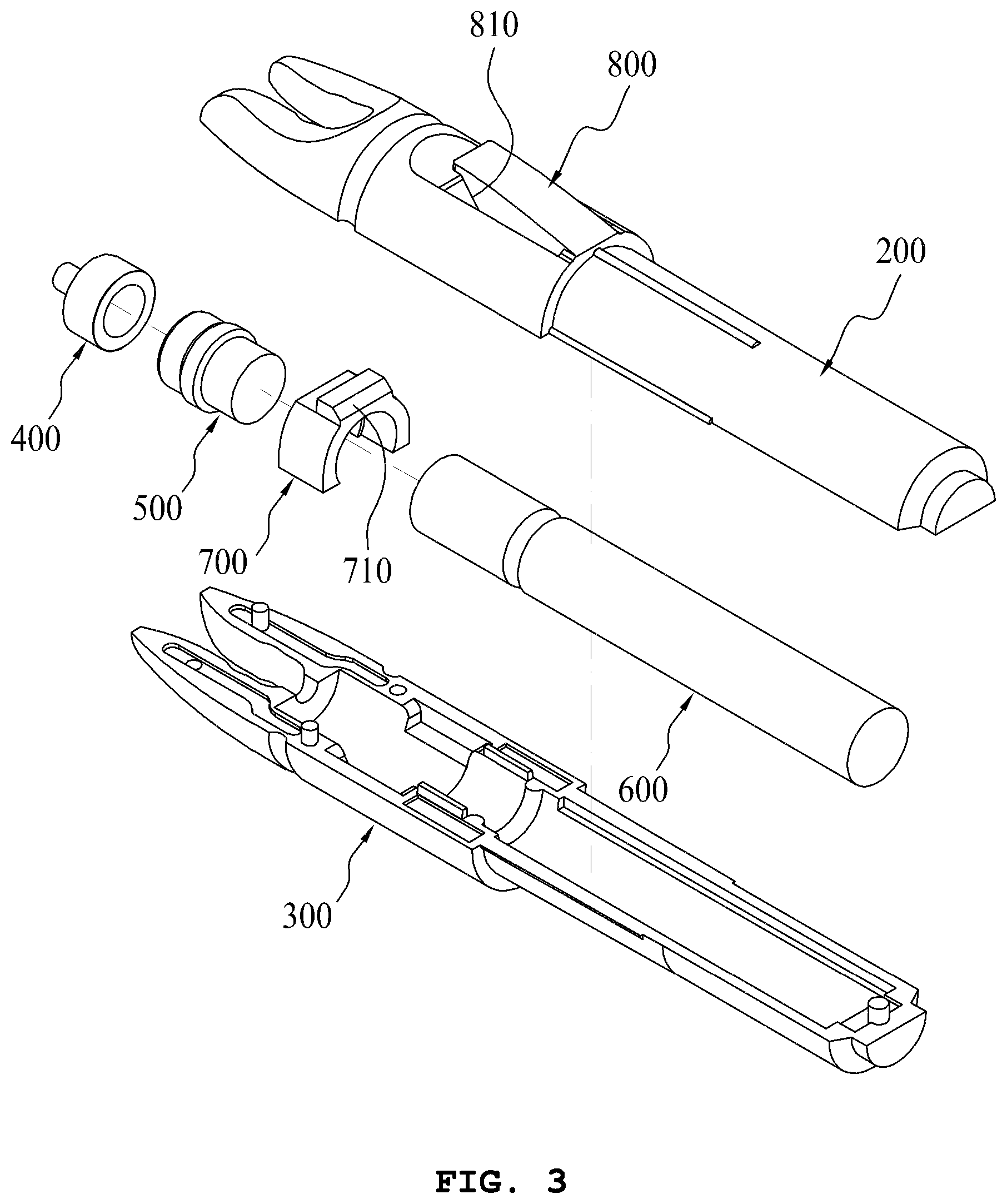Patent US12092442 Figure 2 – Light-emitting nock for arrows