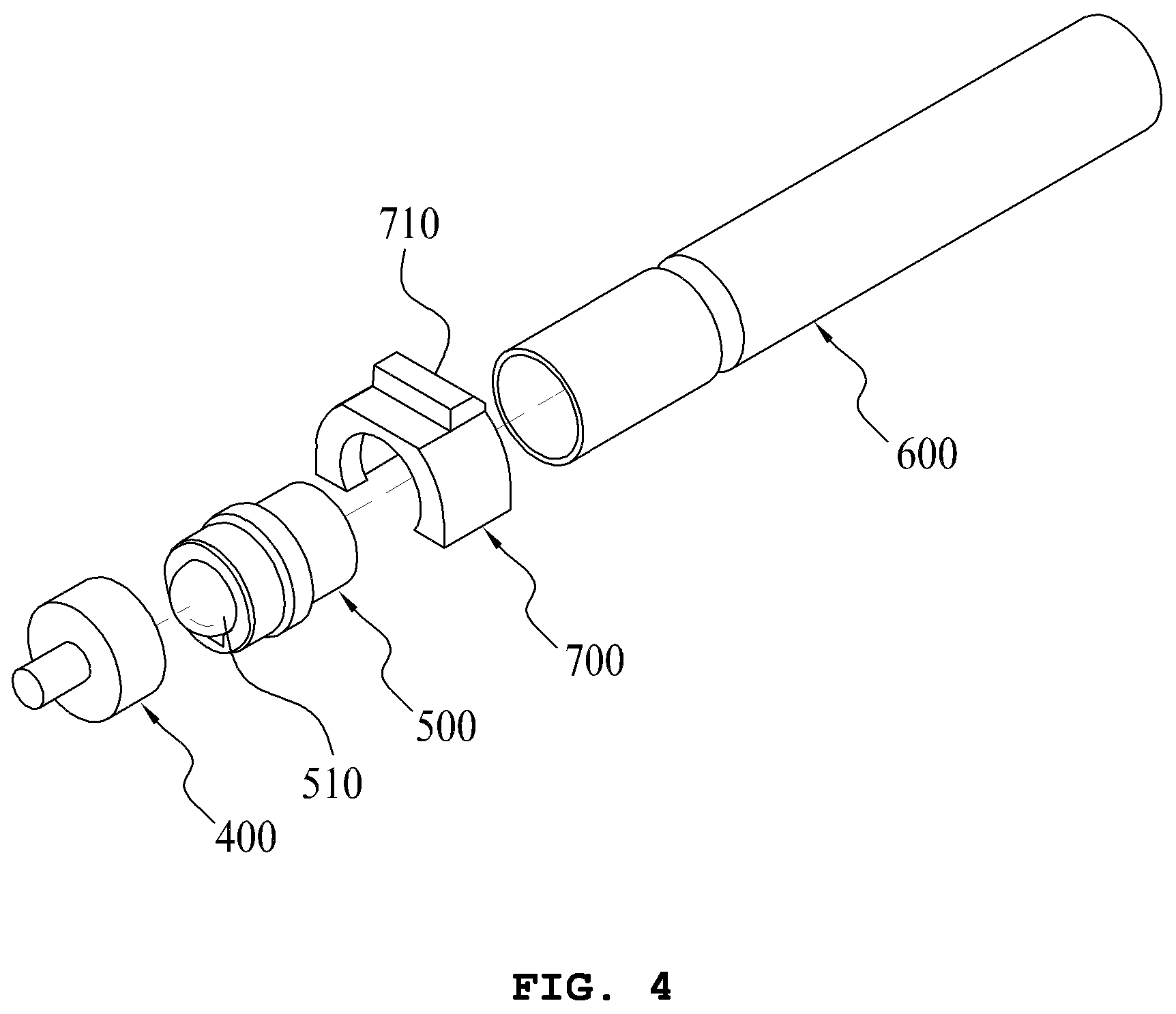 Patent US12092442 Figure 3 – Light-emitting nock for arrows