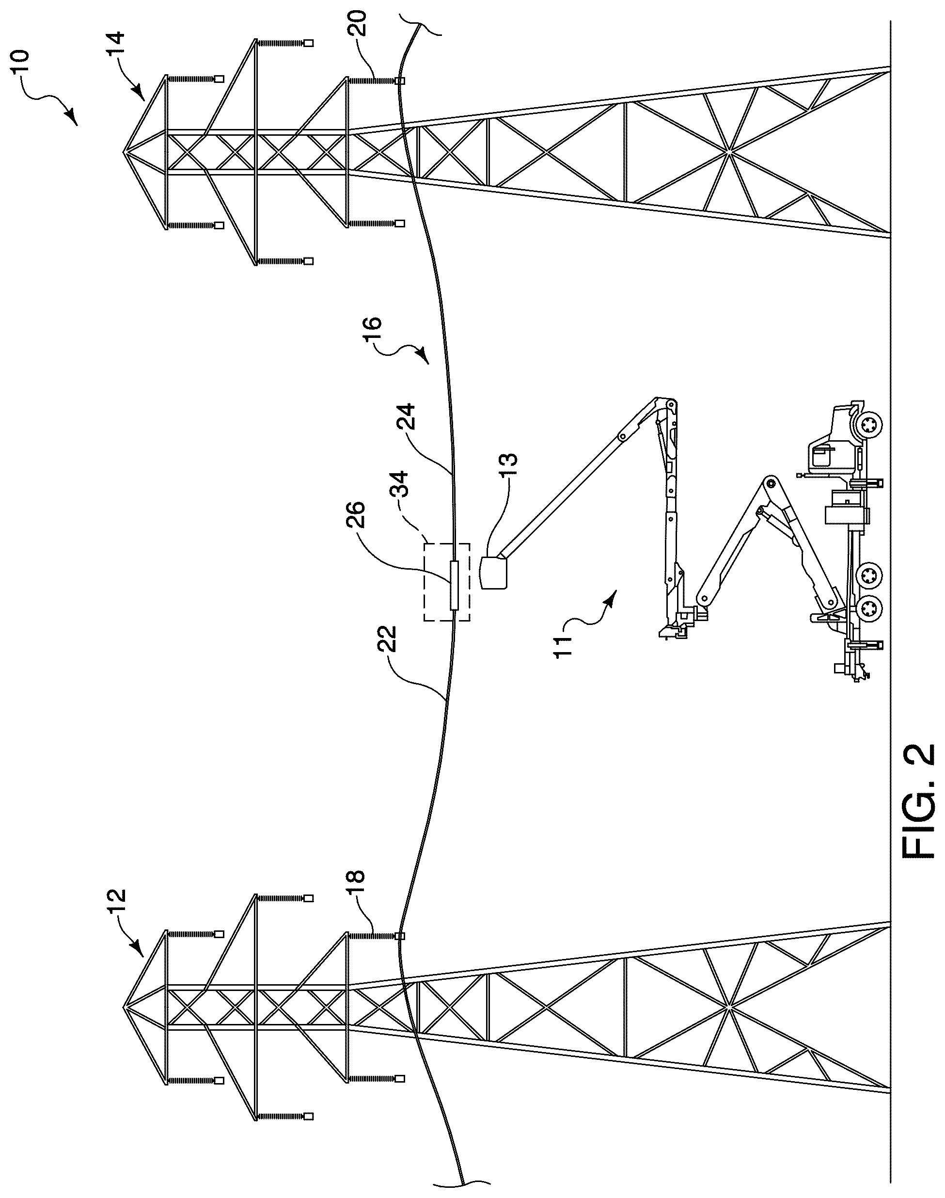 Patent US12092445 Figure 2 – Implosion shield apparatus and method