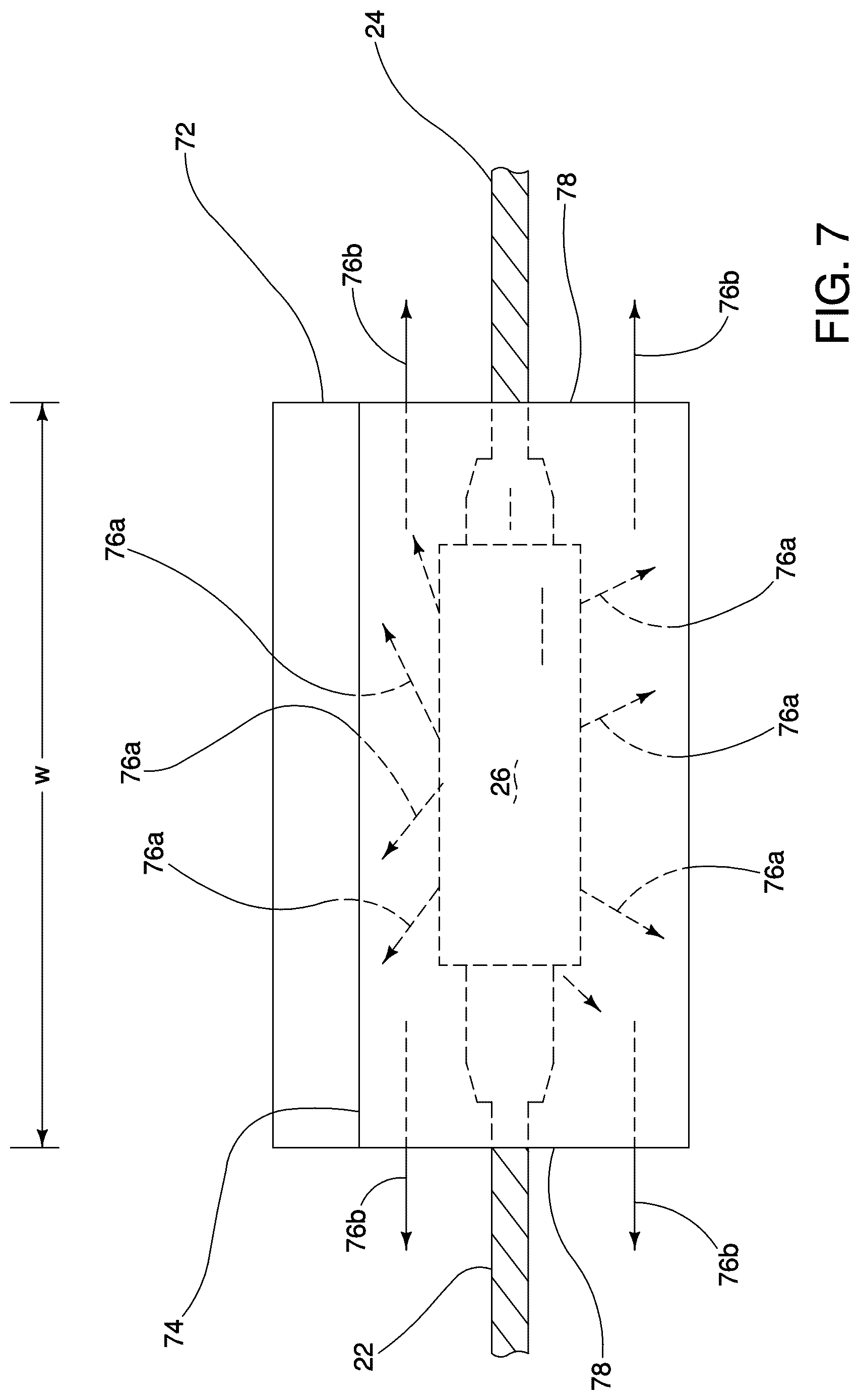 Patent US12092445 Figure 8 – Implosion shield apparatus and method