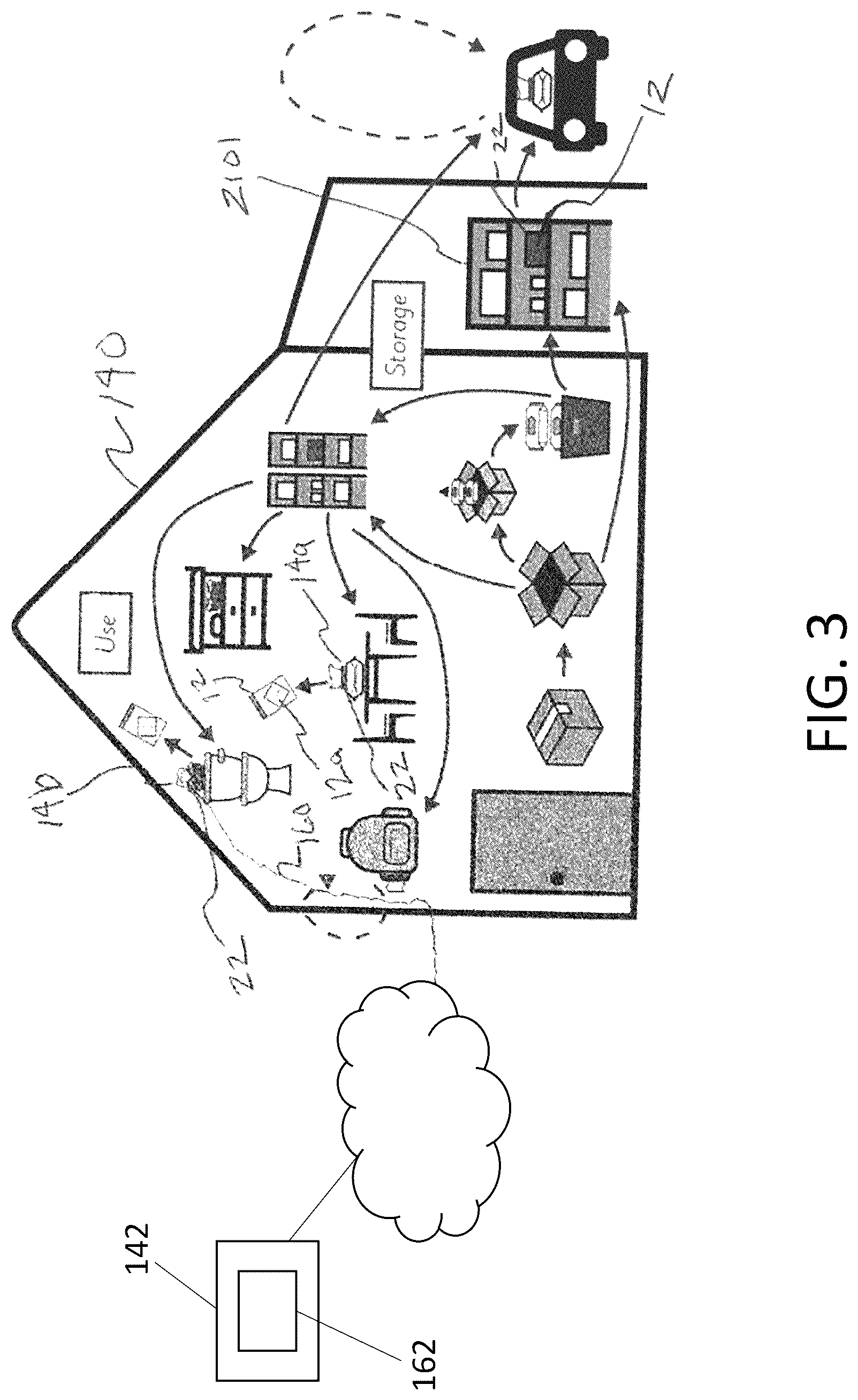 Patent US12092447 Figure 2 – Apparatus, system, and method of providing a sheet product replenishment monitor