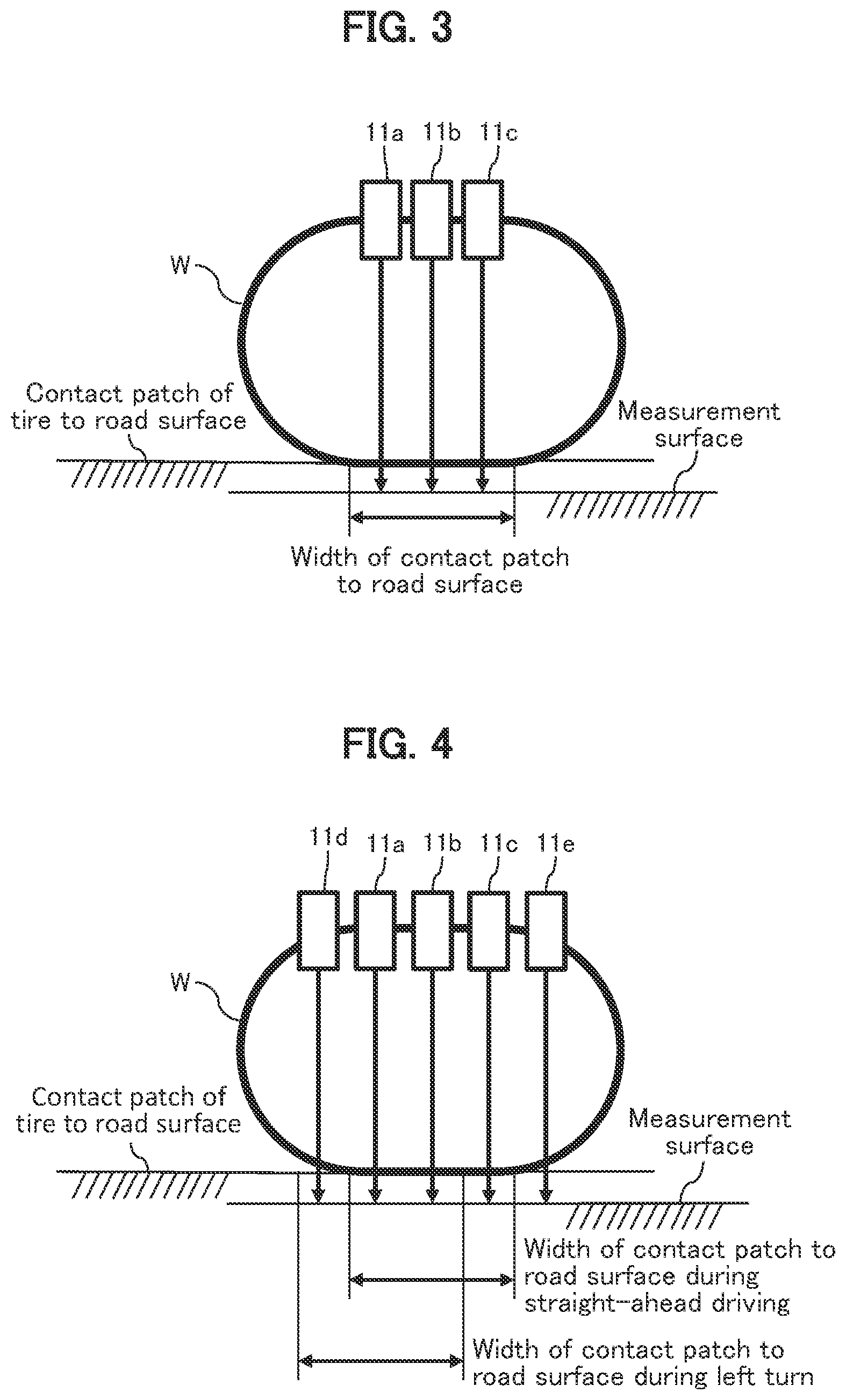 Patent US12092449 Figure 3 – Preview road surface detection device