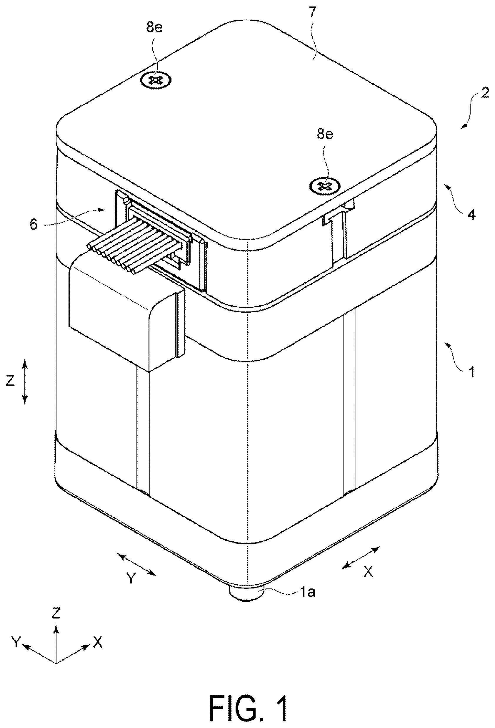 Patent US12092455 Figure 1 – Absolute encoder for reducing influence of a leakage magnetic flux