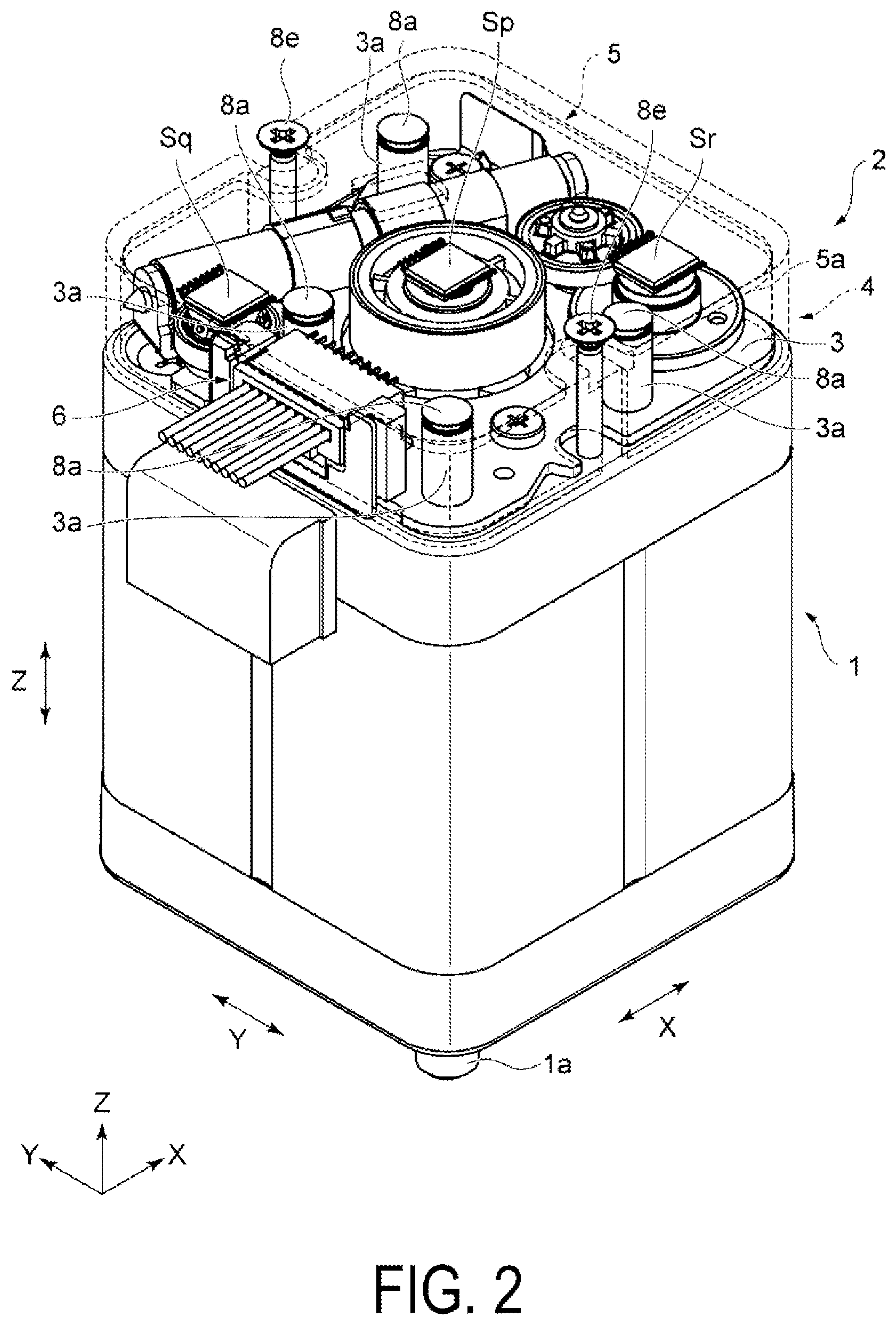 Patent US12092455 Figure 2 – Absolute encoder for reducing influence of a leakage magnetic flux