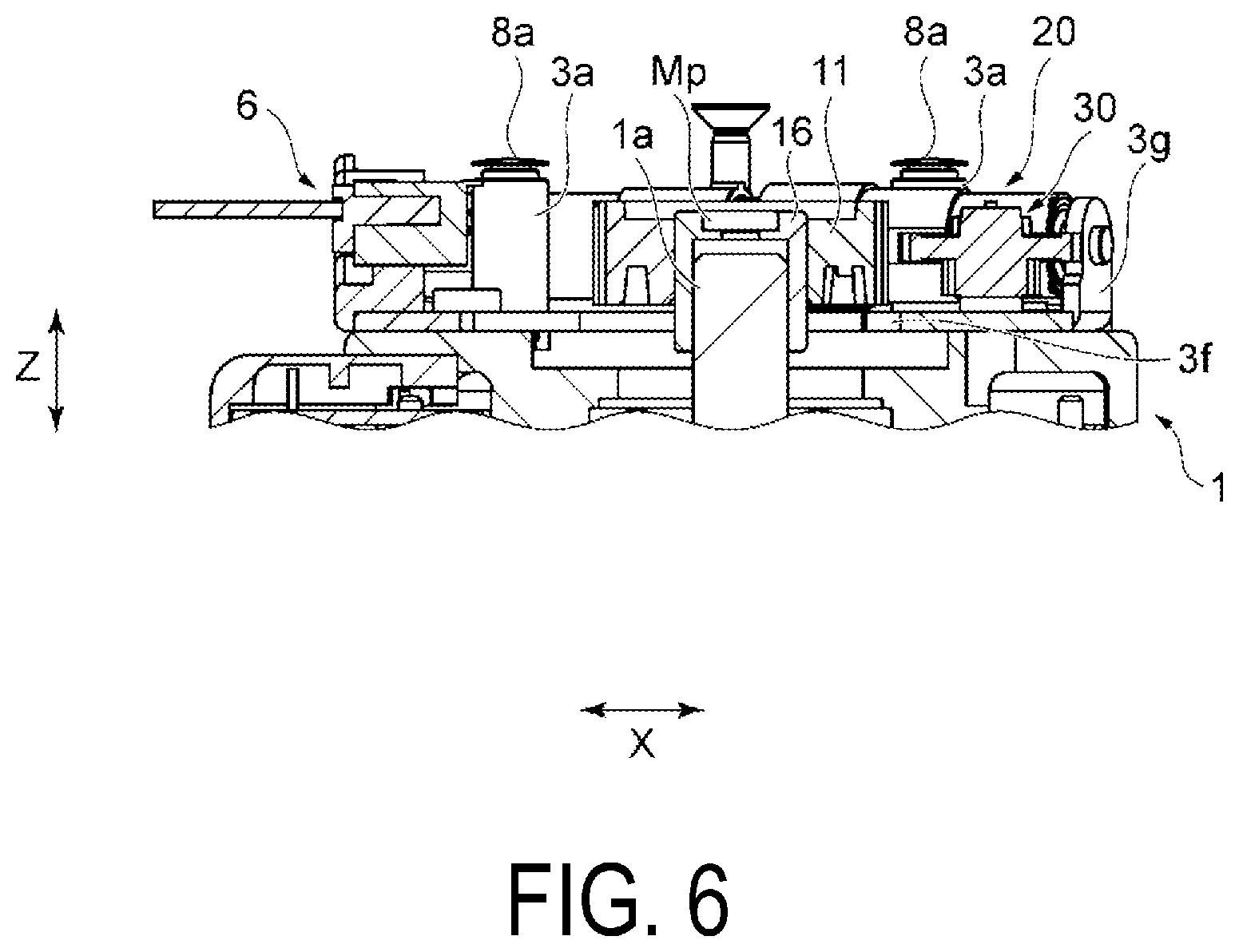 Patent US12092455 Figure 6 – Absolute encoder for reducing influence of a leakage magnetic flux