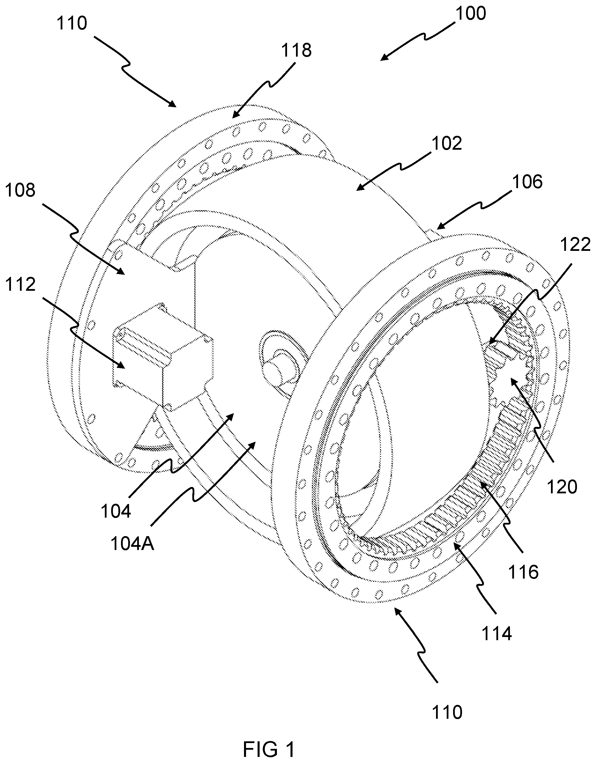 Patent US12092459 Figure 1 – Arrangements for rotational apparatus