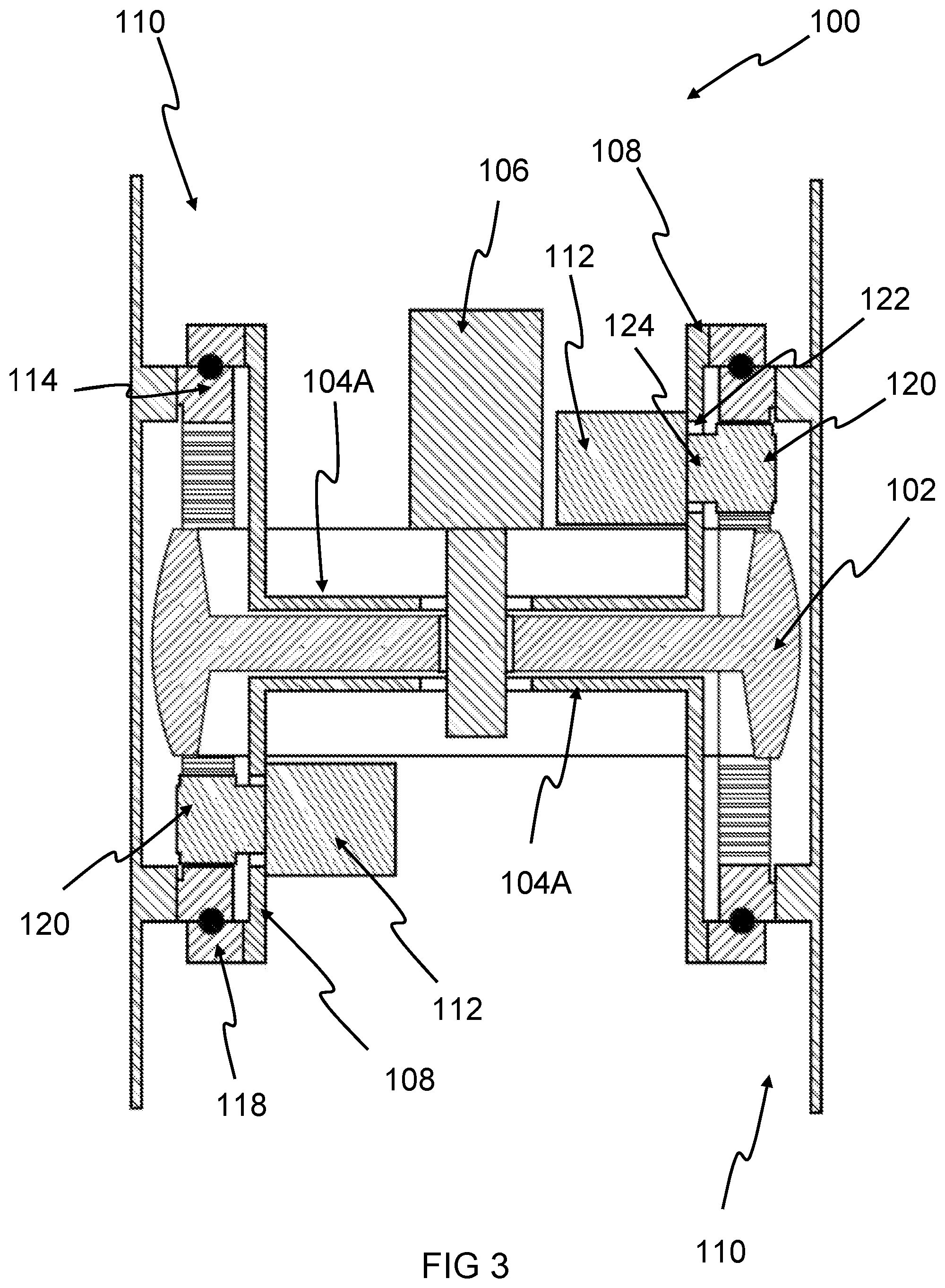 Patent US12092459 Figure 3 – Arrangements for rotational apparatus