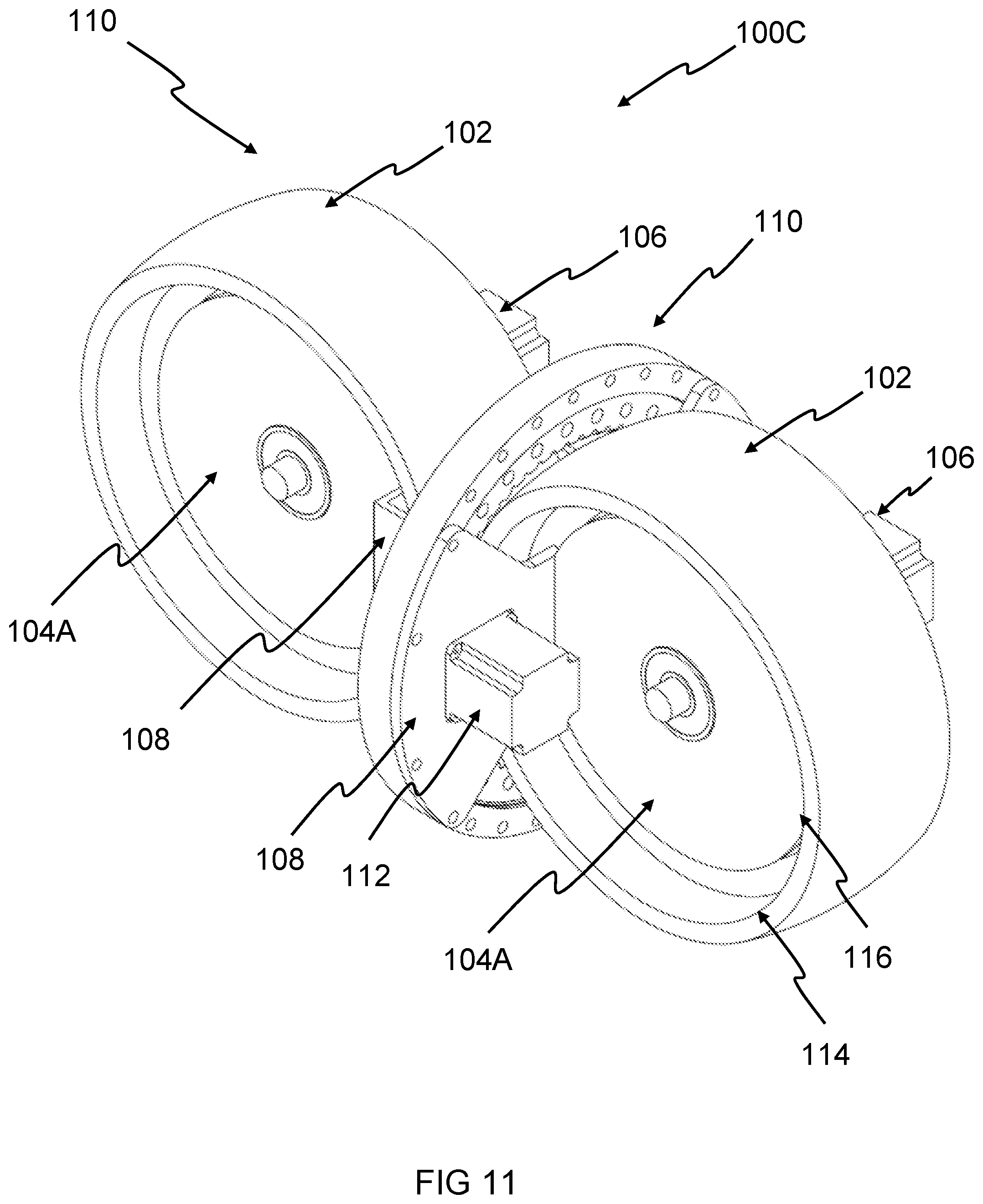 Patent US12092459 Figure 11 – Arrangements for rotational apparatus