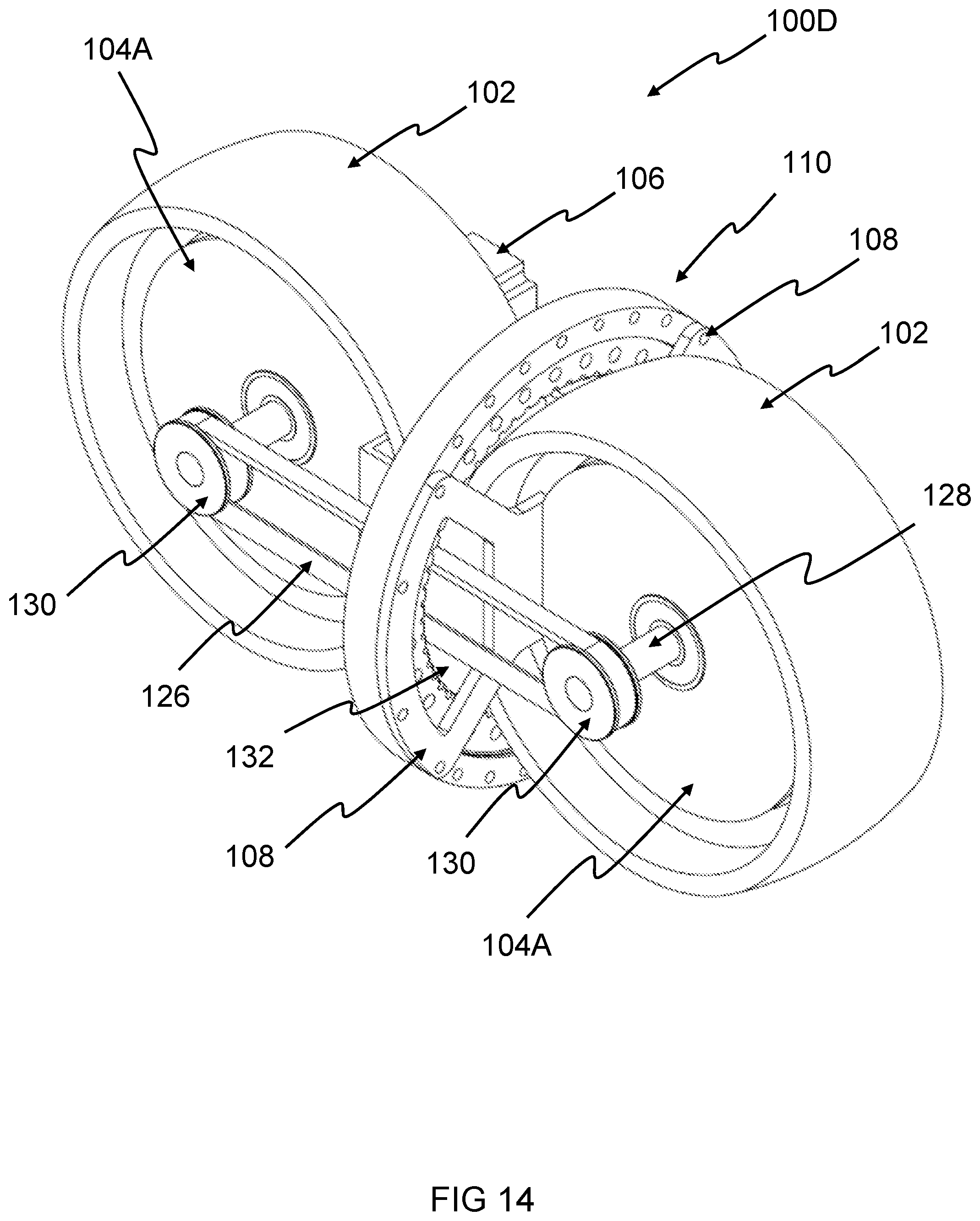 Patent US12092459 Figure 14 – Arrangements for rotational apparatus