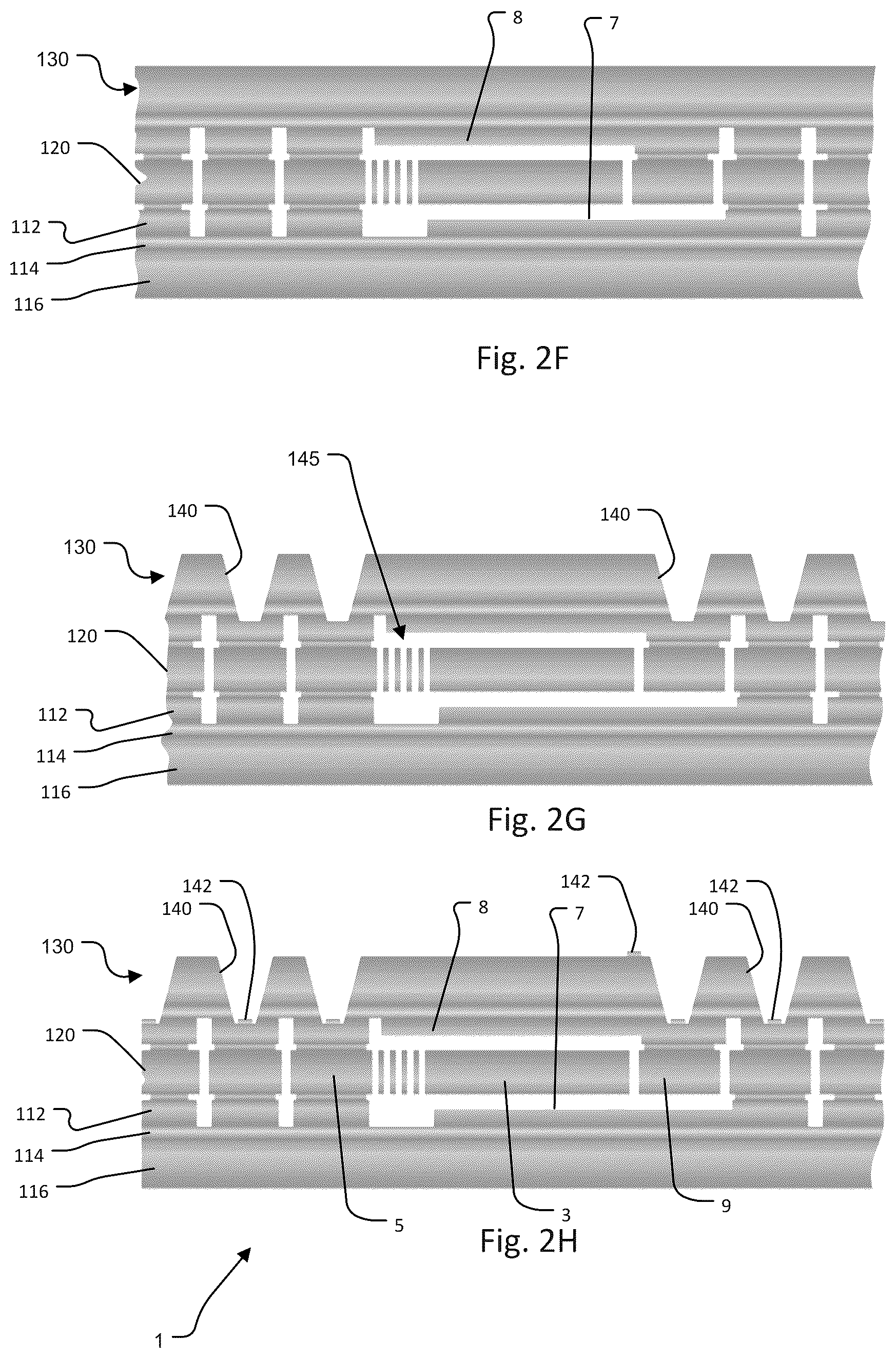 Patent US12092460 Figure 3 – Silicon MEMS gyroscopes with upper and lower sense plates