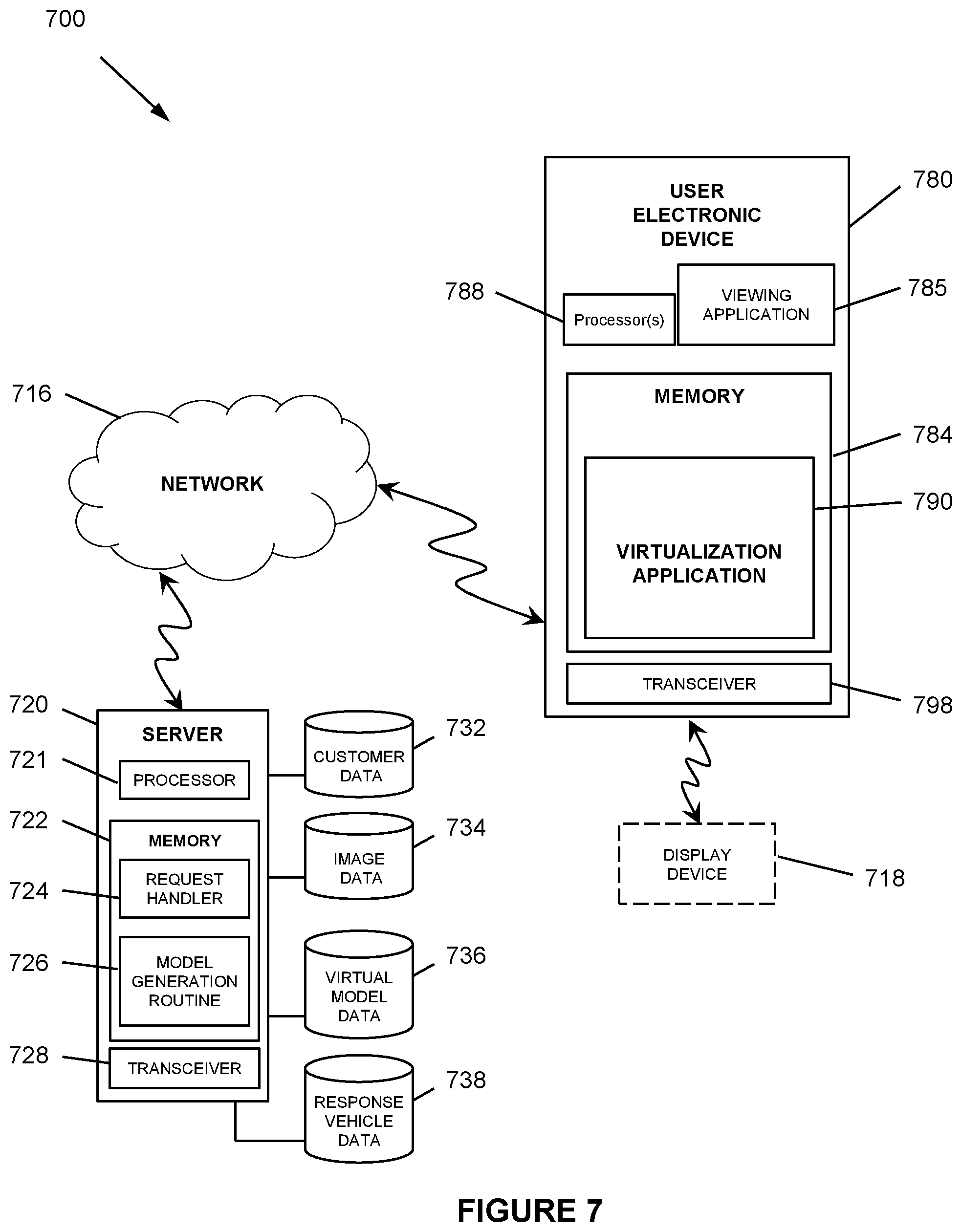 Patent US12092468 Figure 7 – Methods and systems for response vehicle deployment