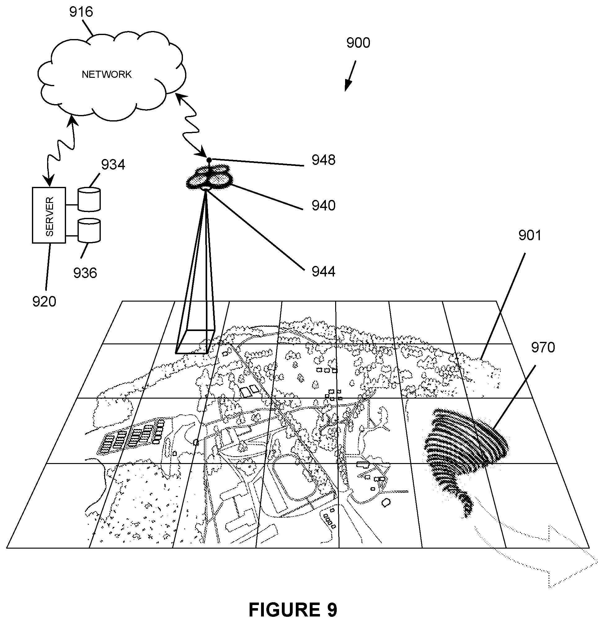 Patent US12092468 Figure 9 – Methods and systems for response vehicle deployment