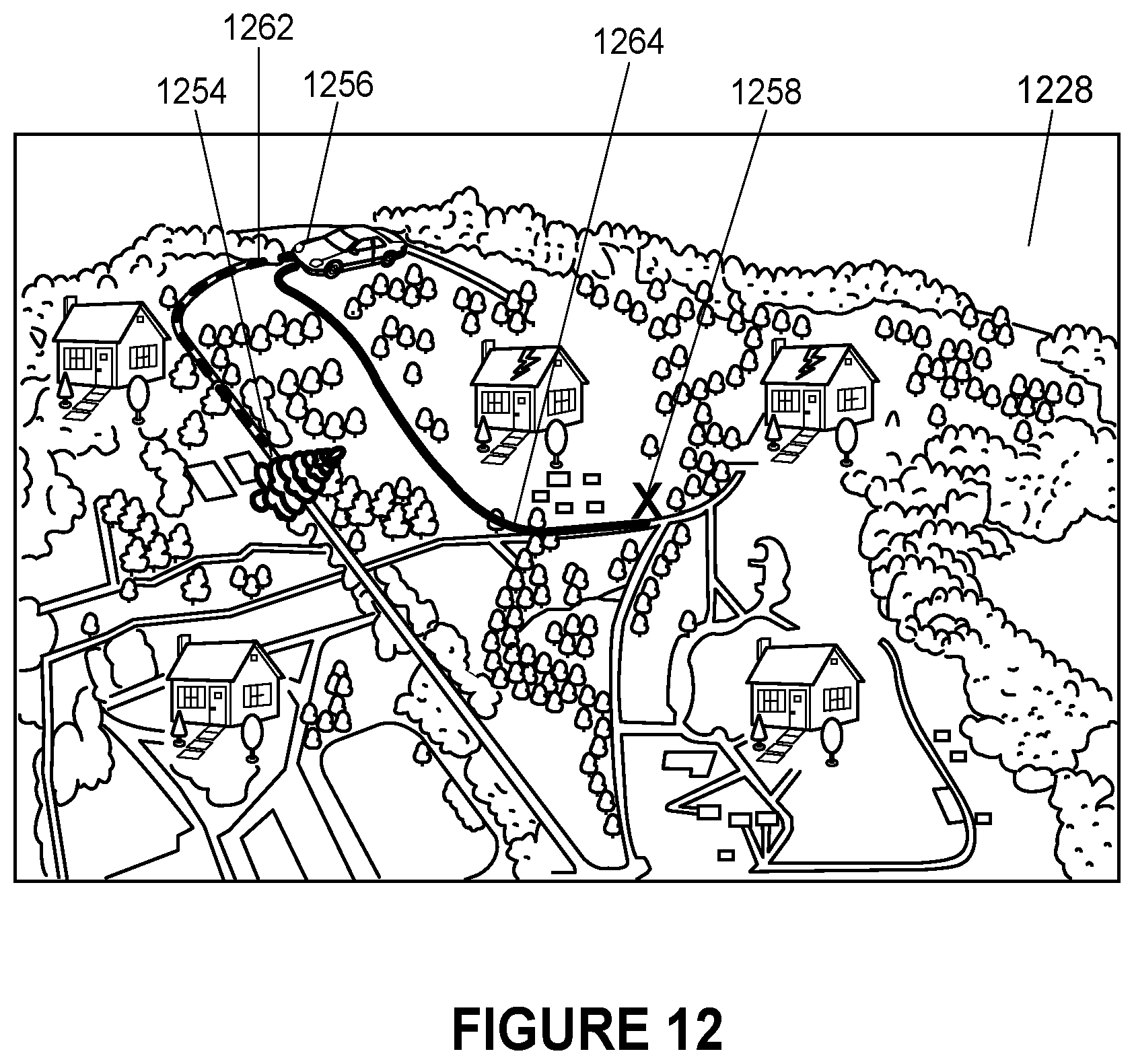 Patent US12092468 Figure 12 – Methods and systems for response vehicle deployment