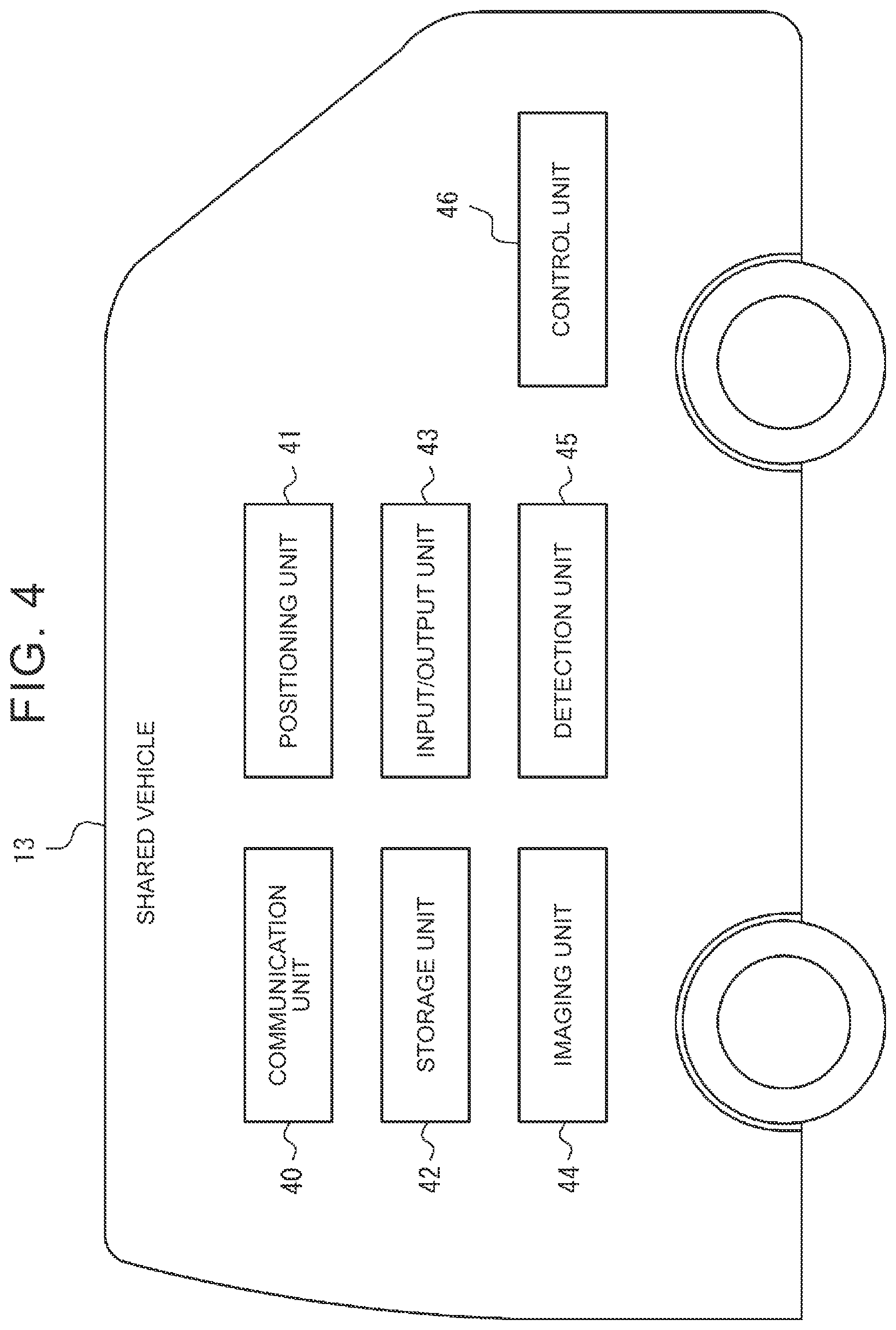 Patent US12092471 Figure 3 – Server device, information processing system, control device, shared vehicle, and operation method for information processing system
