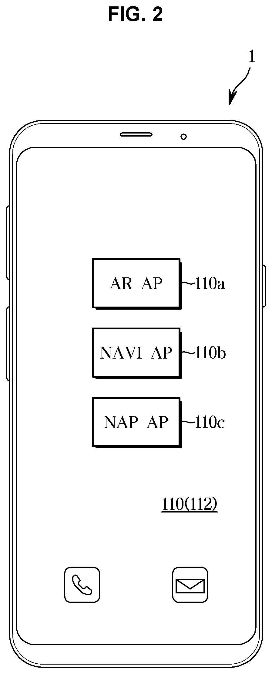 Patent US12092475 Figure 2 – Mobile apparatus and vehicle