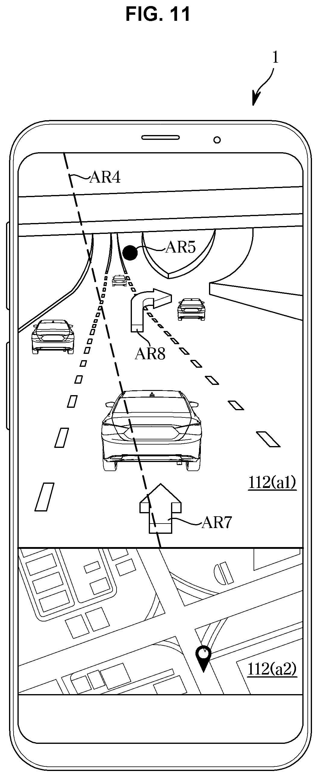 Patent US12092475 Figure 13 – Mobile apparatus and vehicle