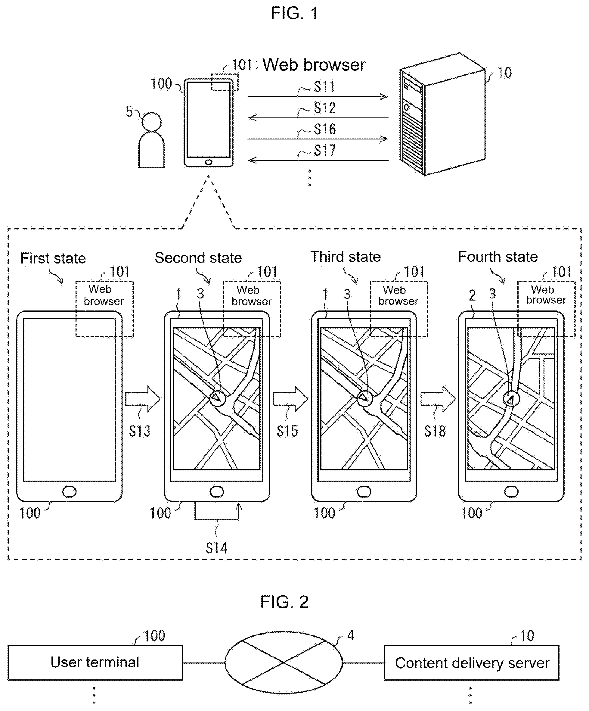 Patent US12092477 Figure 1 – Display device and control program