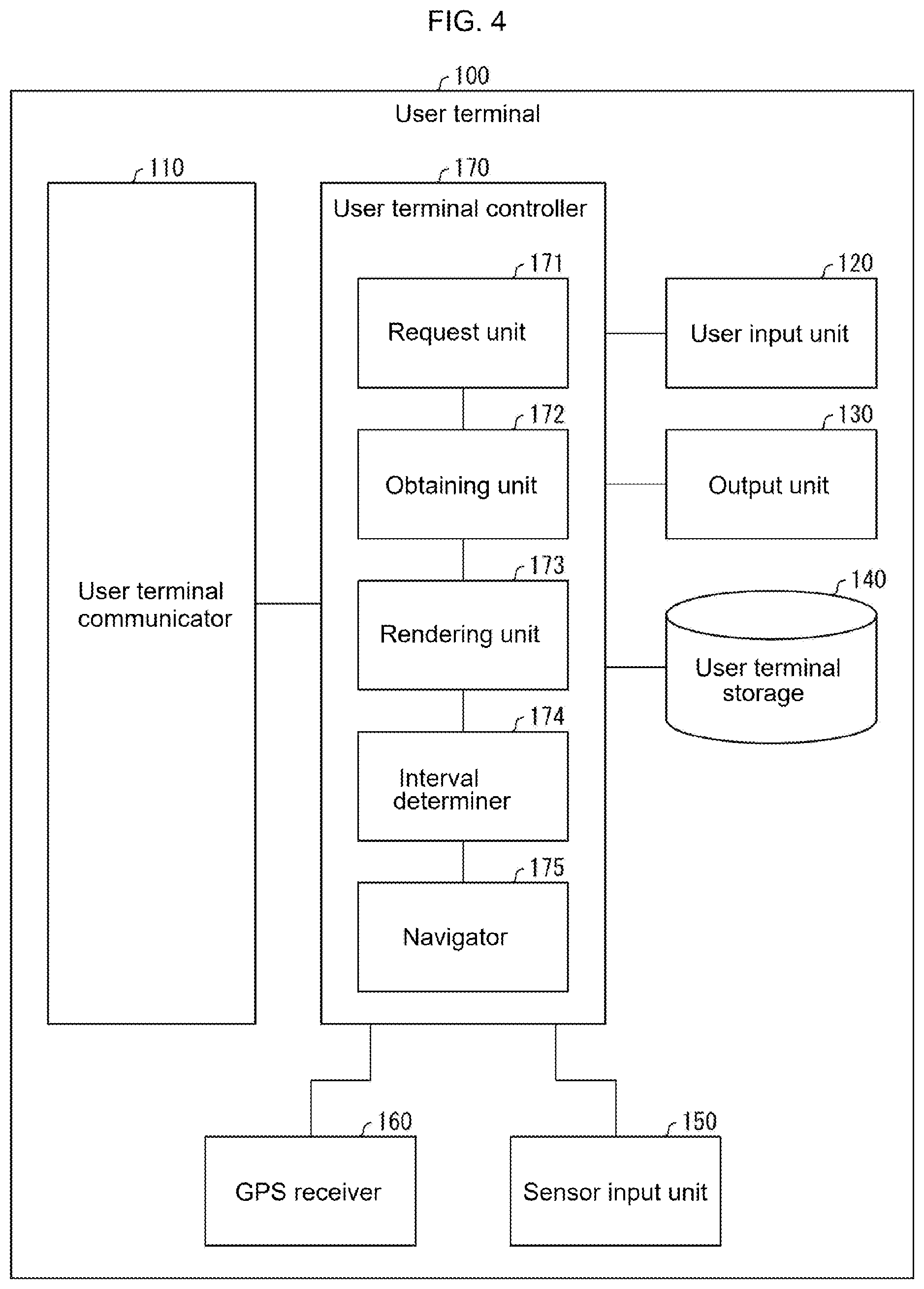 Patent US12092477 Figure 3 – Display device and control program