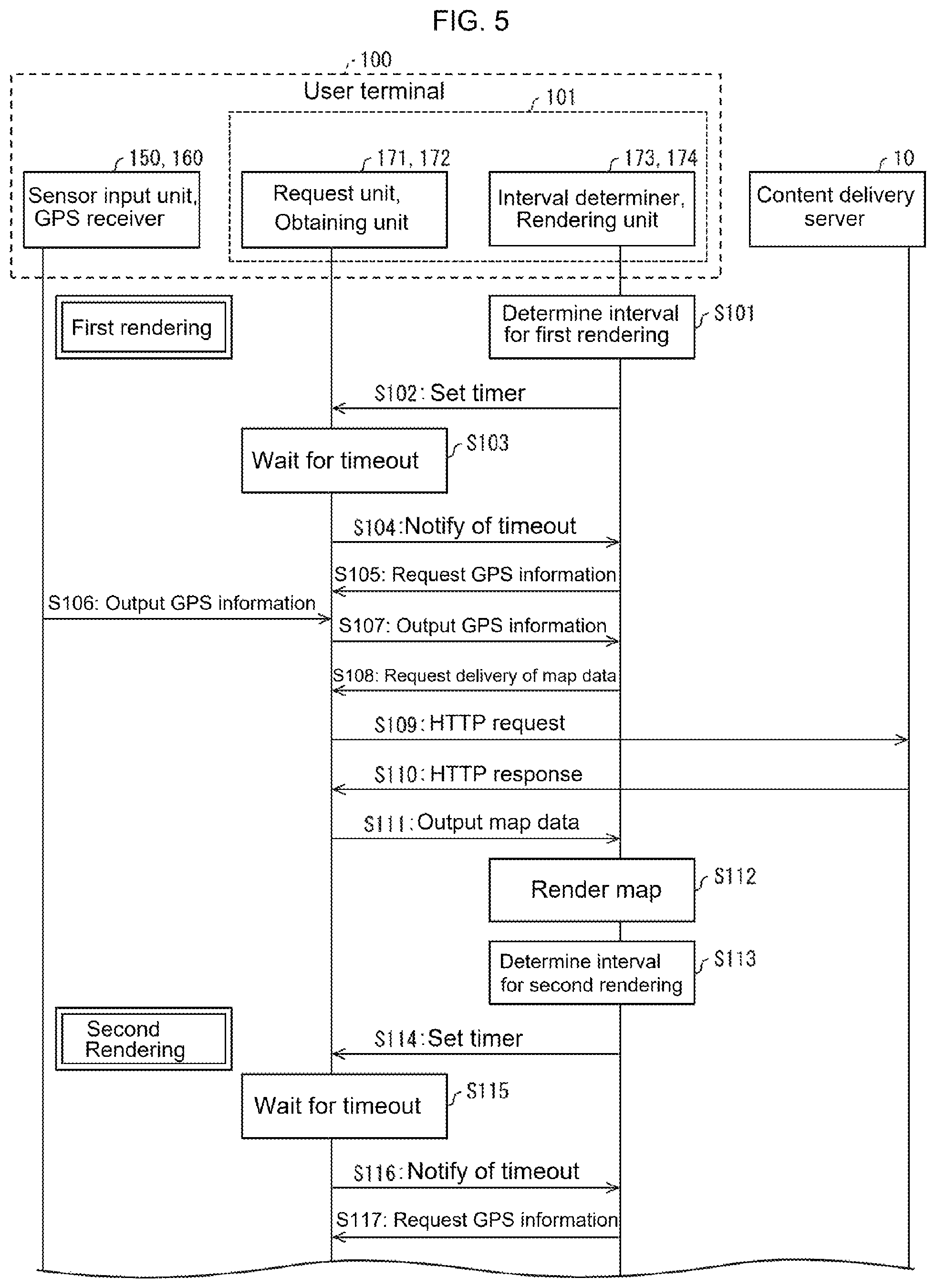 Patent US12092477 Figure 4 – Display device and control program