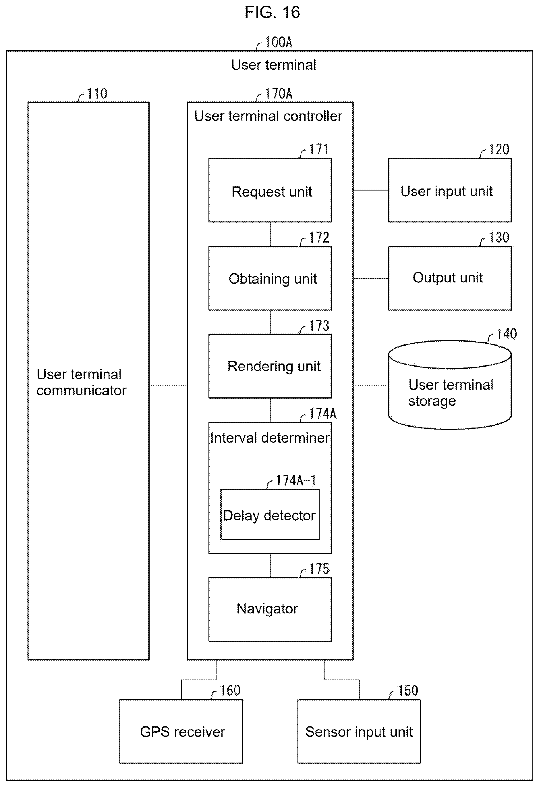 Patent US12092477 Figure 11 – Display device and control program