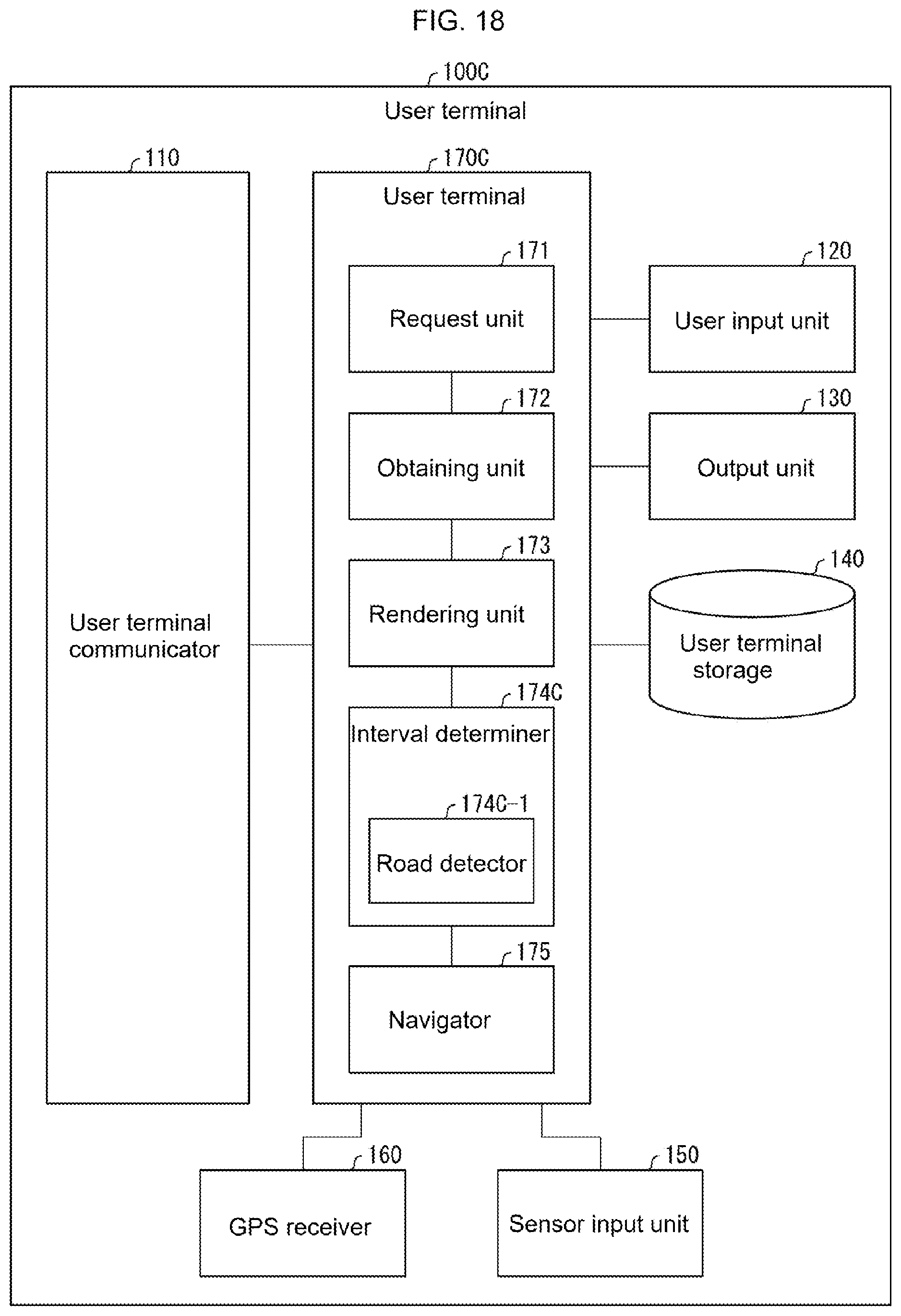 Patent US12092477 Figure 13 – Display device and control program