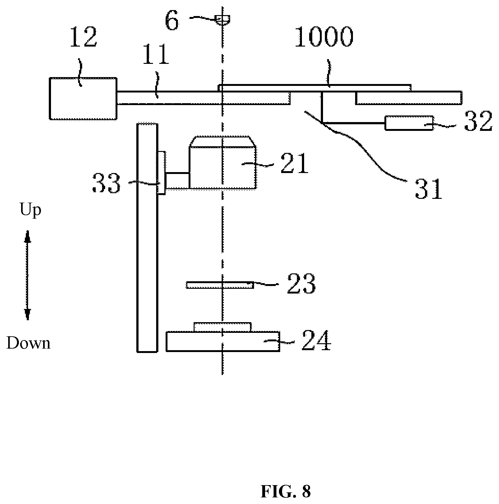 Patent US12092482 Figure 8 – Methods and systems for laser distance measuring, fousing methods and systems, and devices for auto-focusing analysis