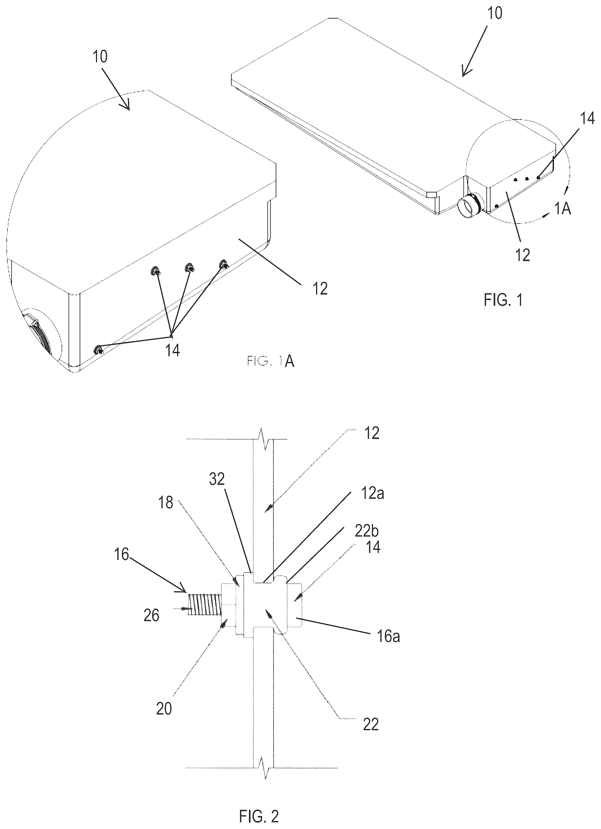 Patent US12092484 Figure 1 – Tank and tank probe assembly and method of making same