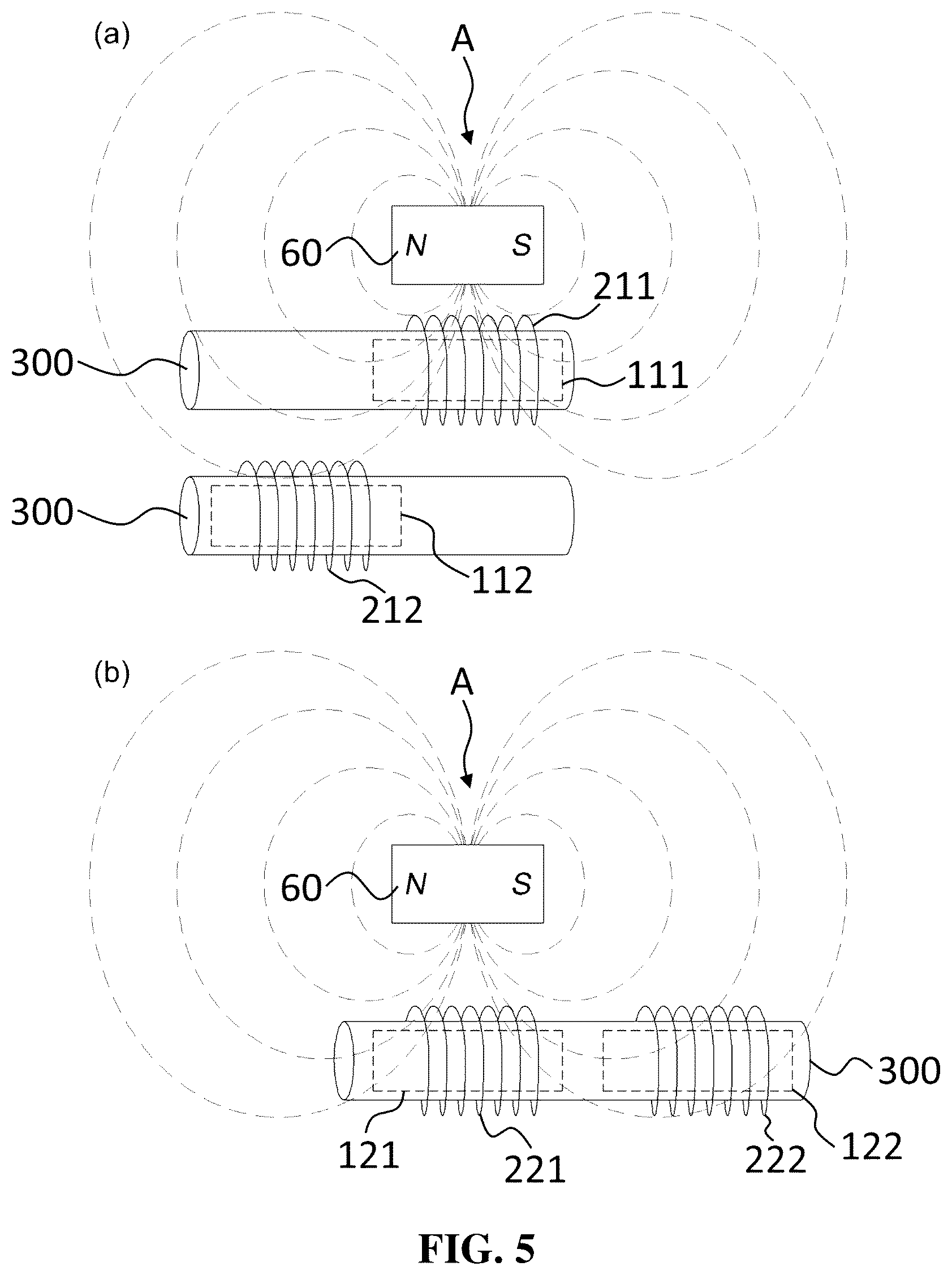 Patent US12092494 Figure 5 – Apparatus for non-polarity correction and displacement measurement of object using search coil type sensor
