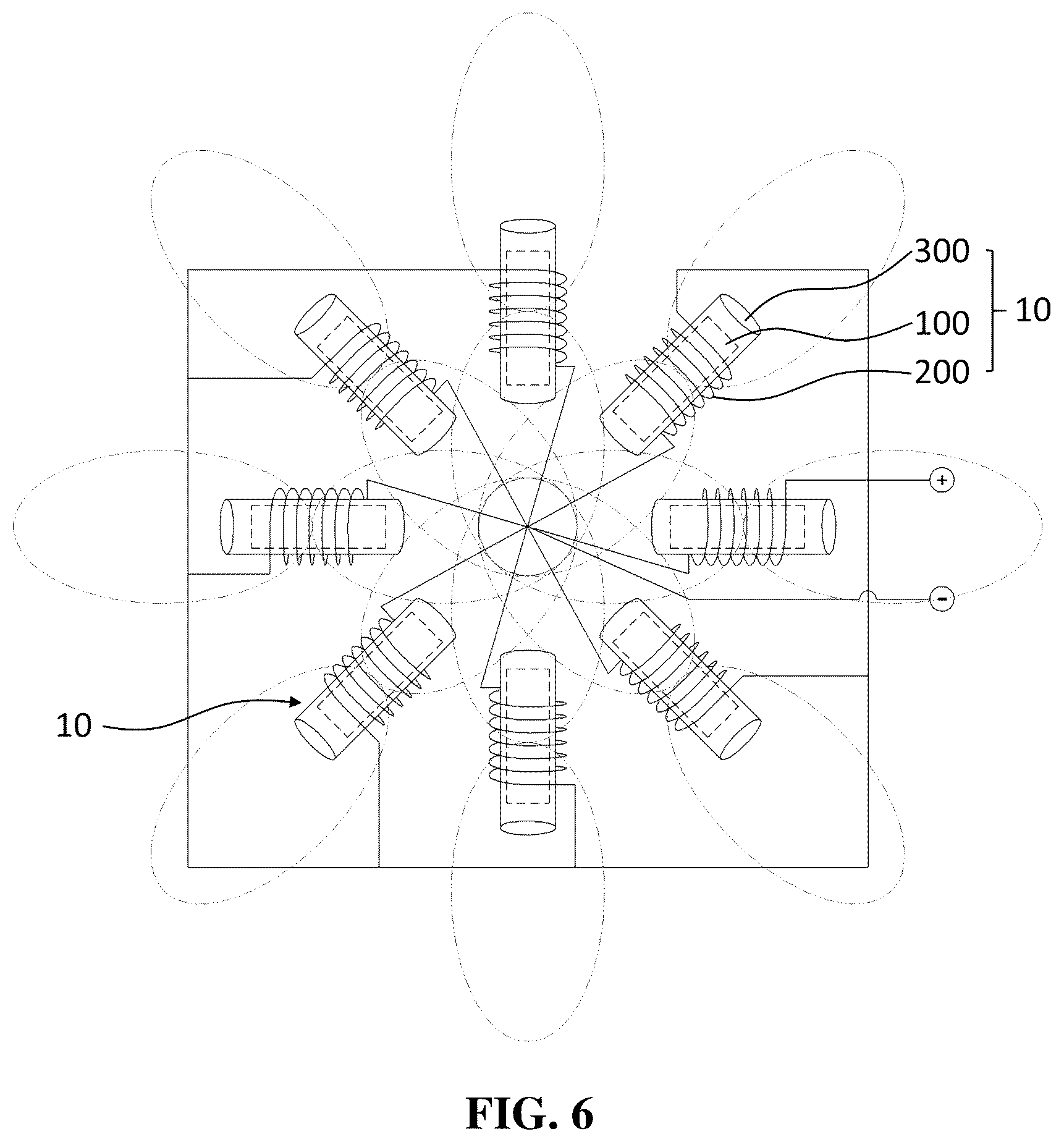 Patent US12092494 Figure 6 – Apparatus for non-polarity correction and displacement measurement of object using search coil type sensor