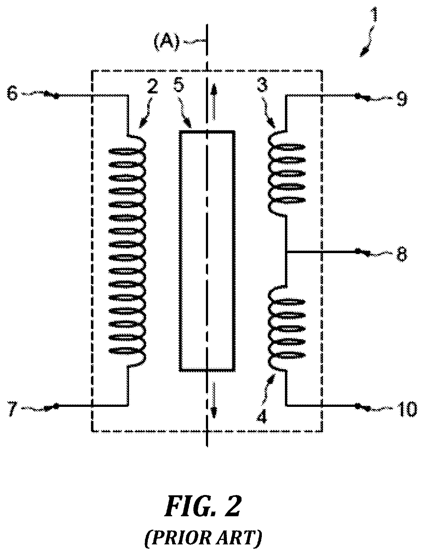 Patent US12092495 Figure 2 – Variable inductive displacement sensor, associated device, system and aircraft