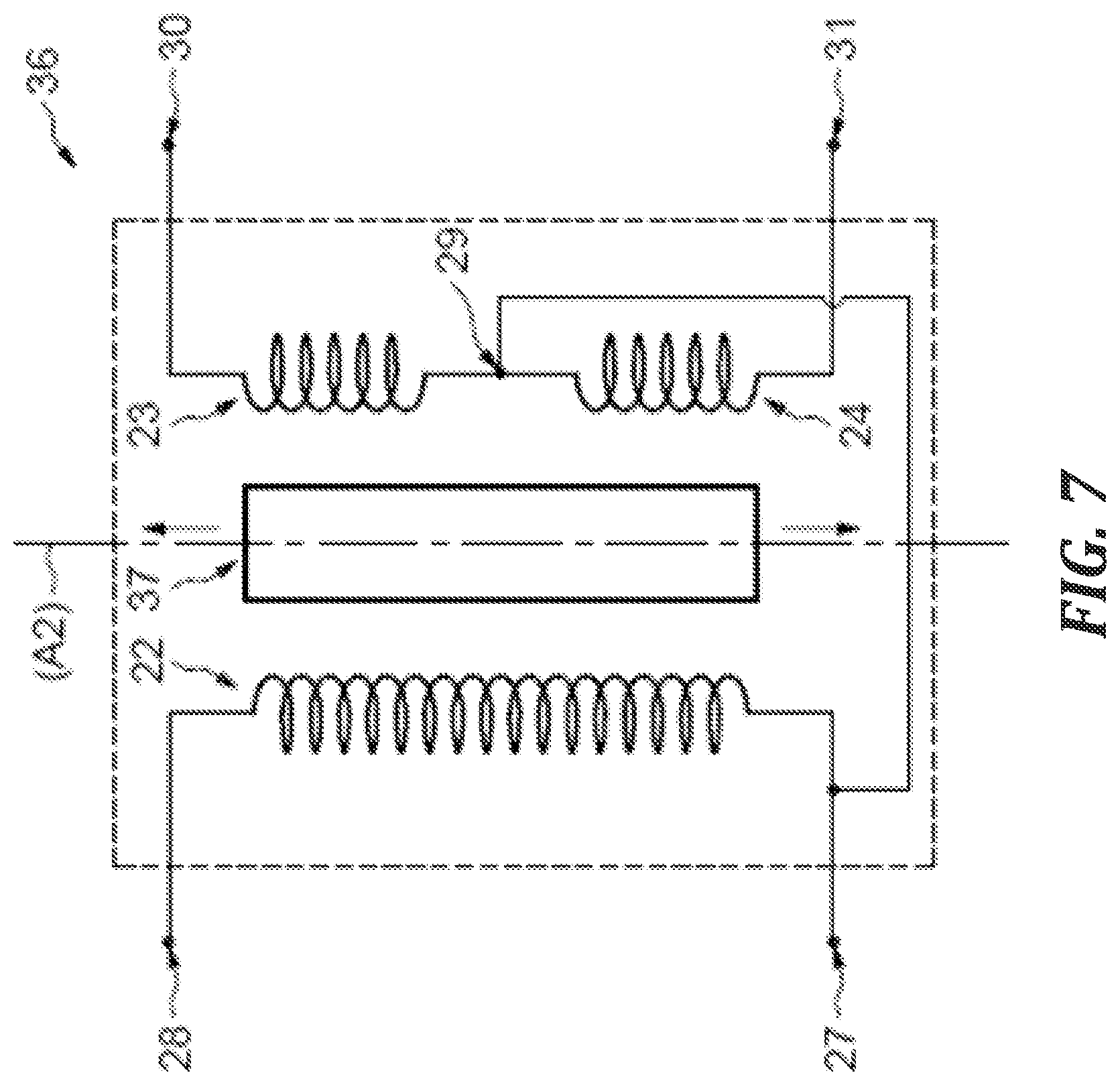 Patent US12092495 Figure 7 – Variable inductive displacement sensor, associated device, system and aircraft