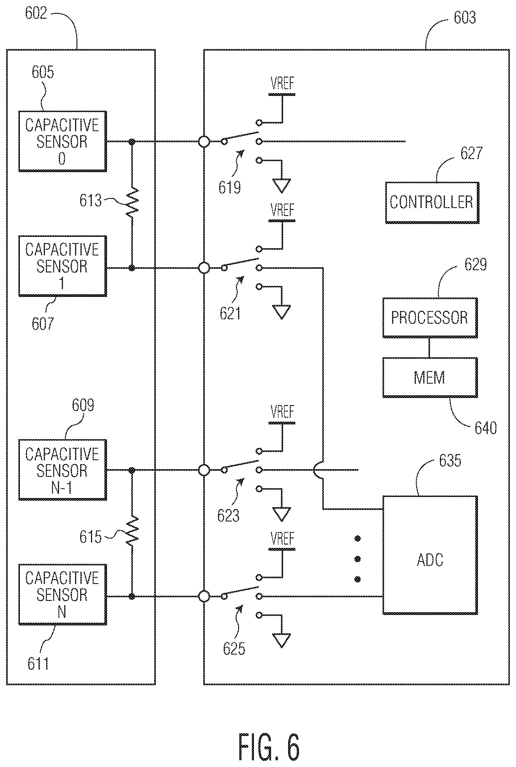 Patent US12092496 Figure 4 – Capacitive sensing