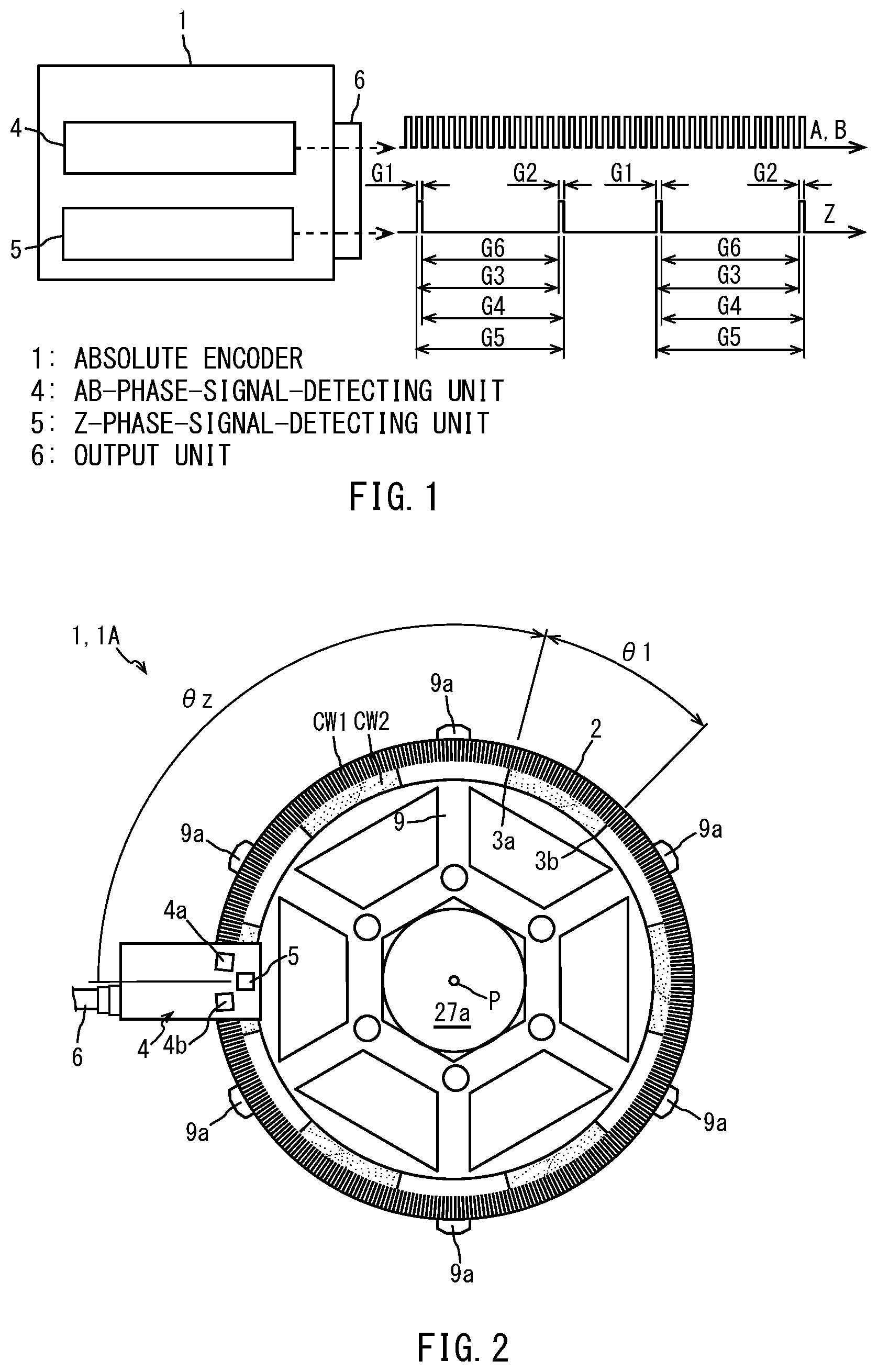 Patent US12092498 Figure 1 – Absolute encoder