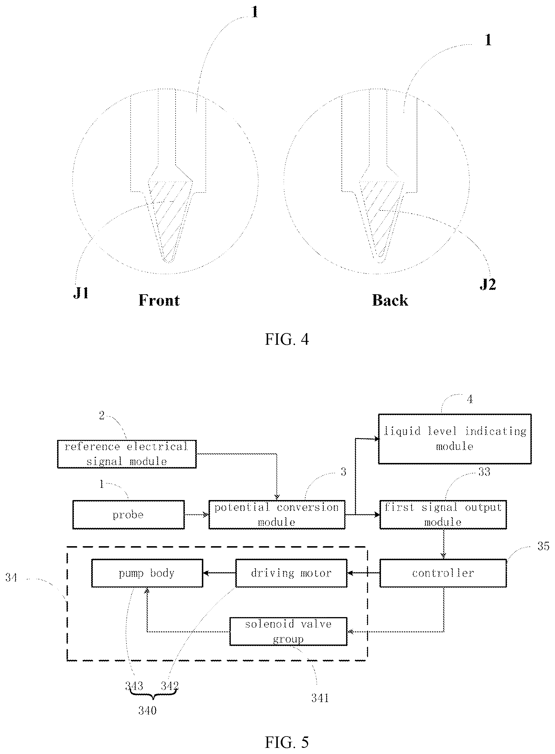 Patent US12092505 Figure 8 – Liquid level measurement circuit, apparatus and method