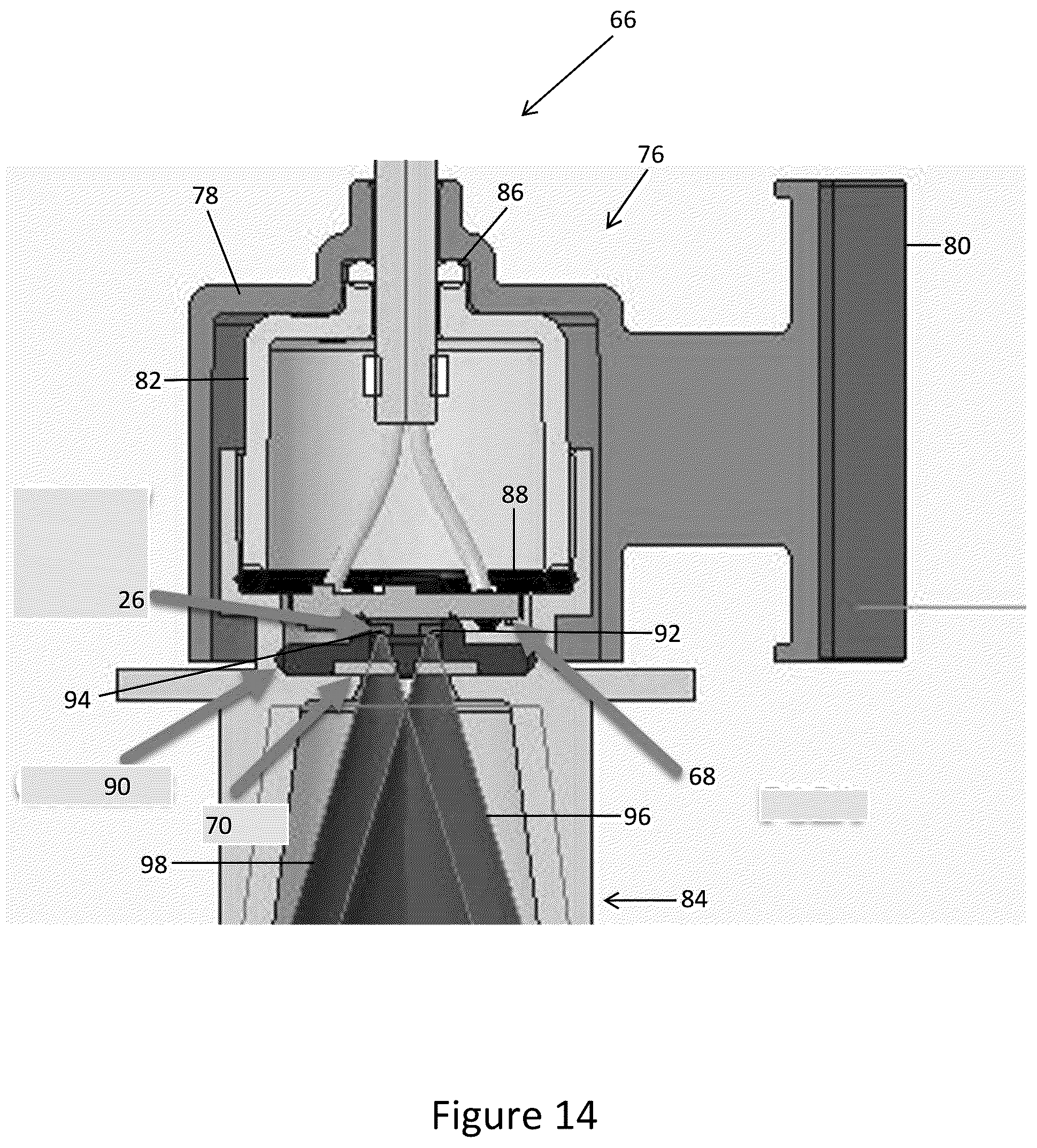 Patent US12092506 Figure 14 – Sump pump system, including water level sensor shield