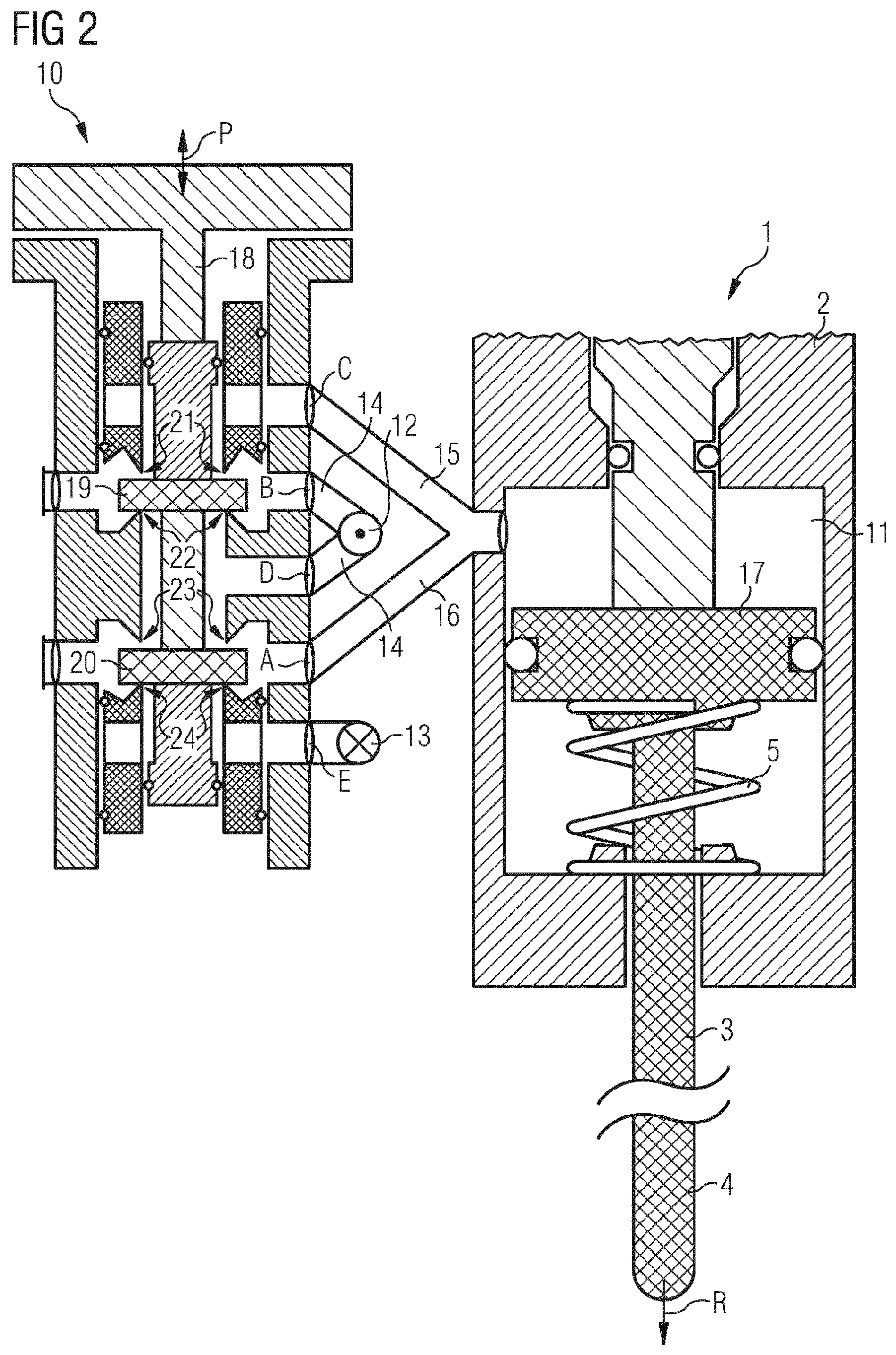 Patent US12092508 Figure 2 – Jet dosing valve