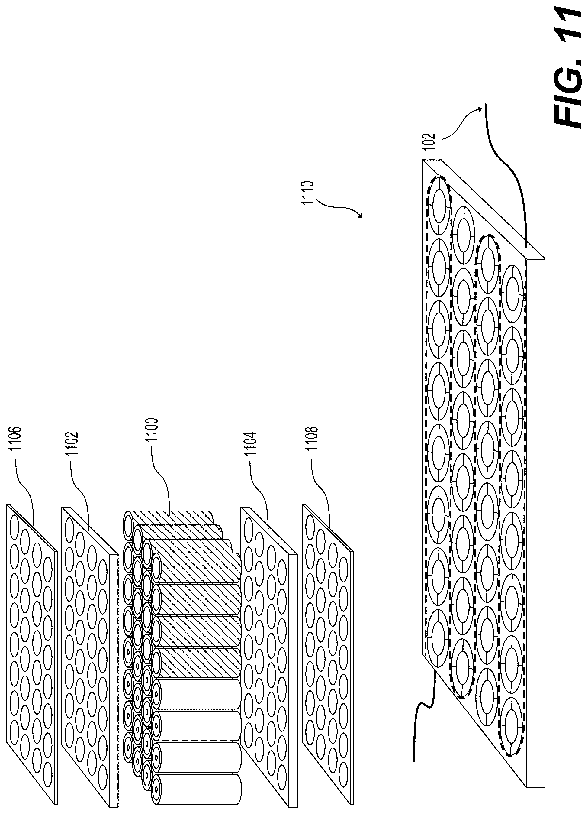 Patent US12092515 Figure 14 – Optical fiber-based sensing membrane layout
