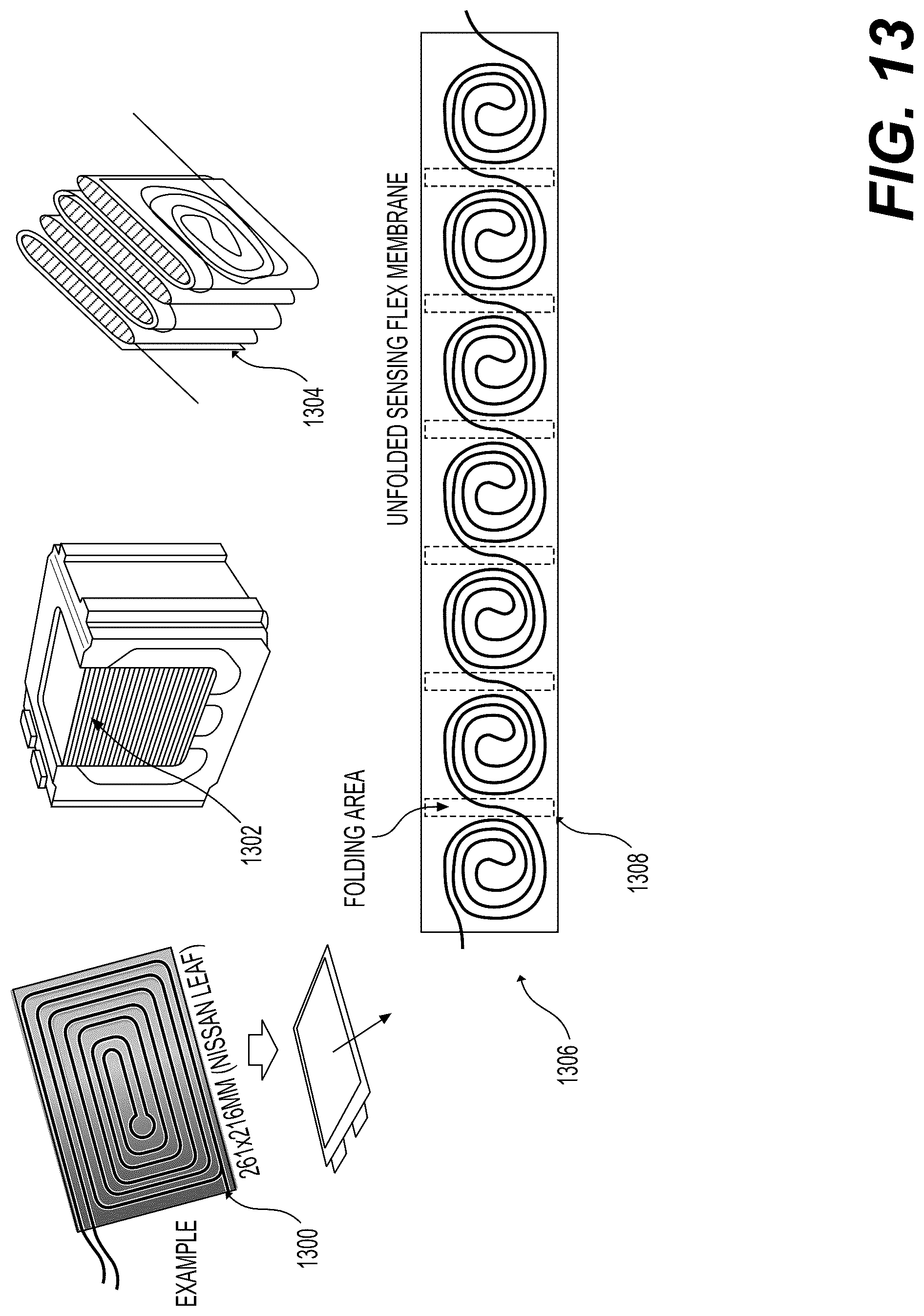 Patent US12092515 Figure 16 – Optical fiber-based sensing membrane layout