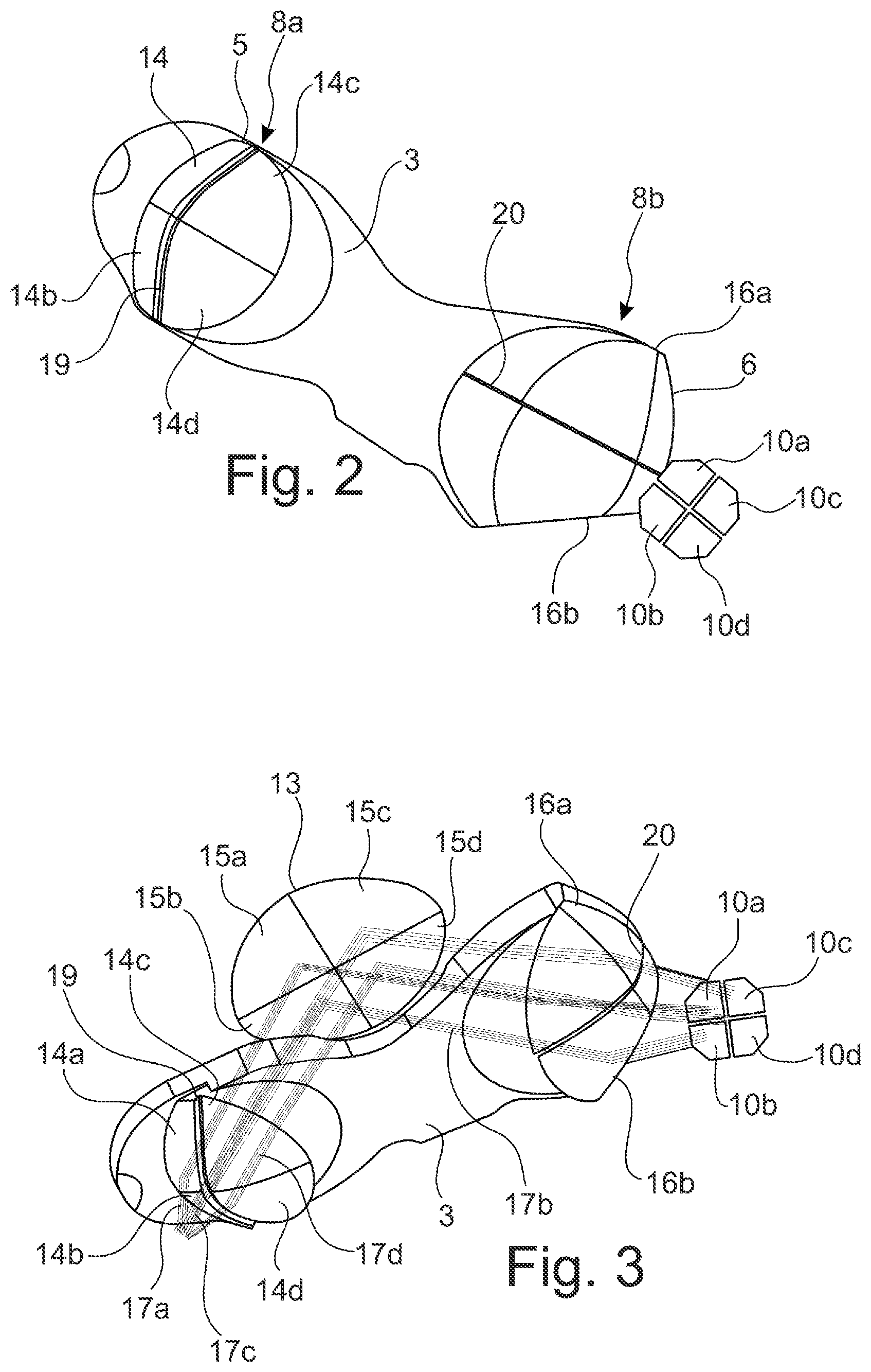 Patent US12092516 Figure 2 – Sensor apparatus for detecting the wetness of a window, particularly the window of a motor vehicle