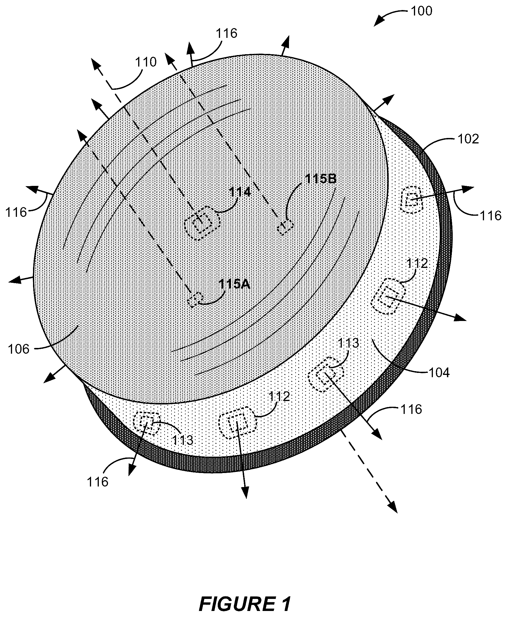 Patent US12092517 Figure 1 – Multi-sensor for sensing radiation from multiple directions