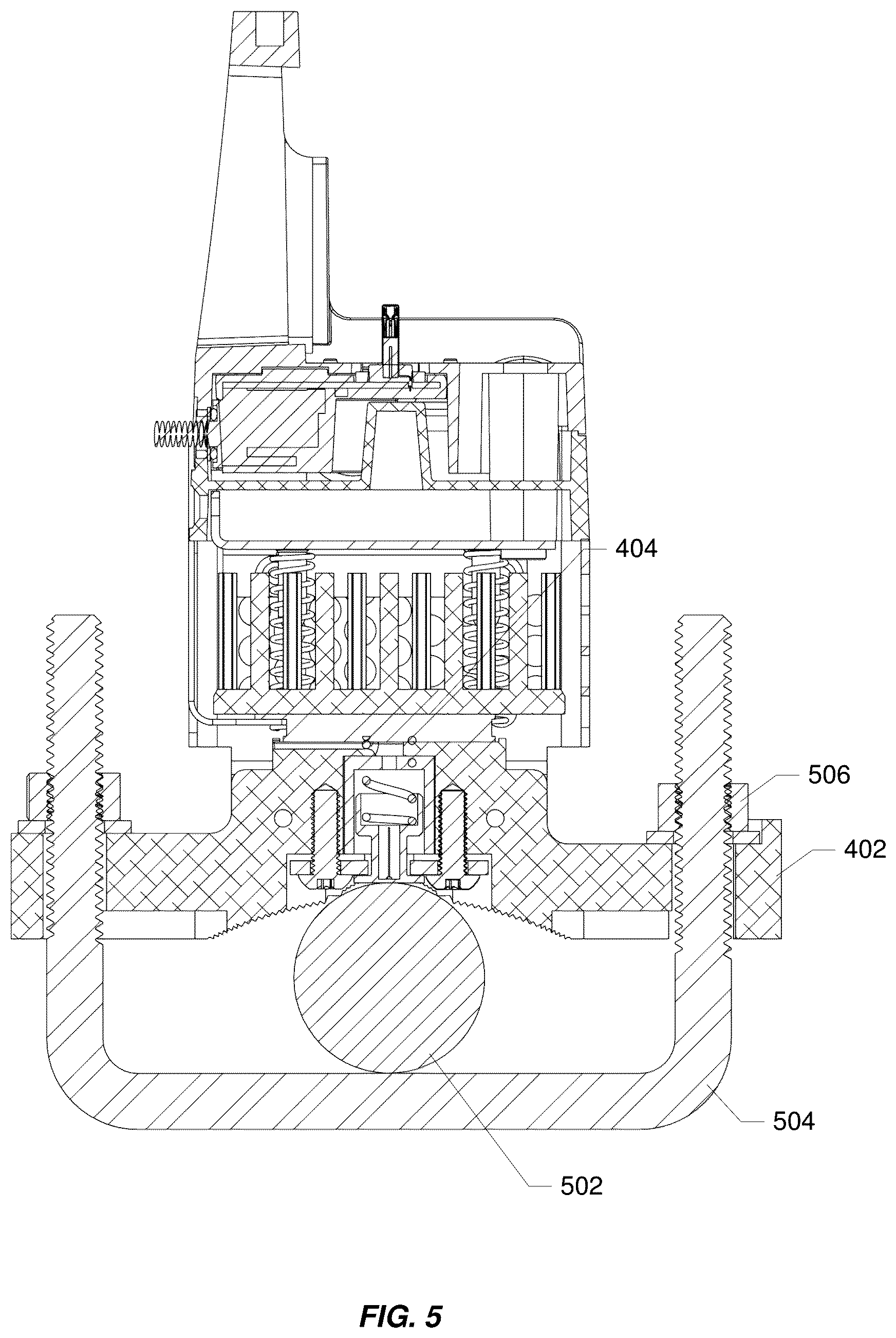 Patent US12092528 Figure 5 – Monitors for pressurized systems