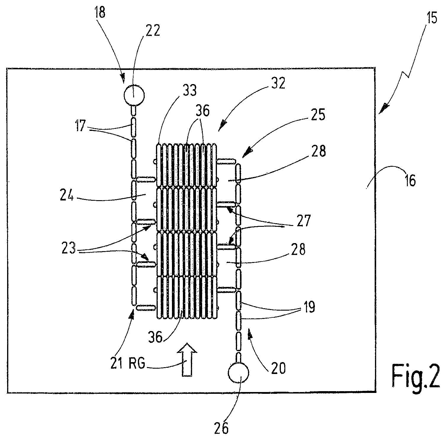 Patent US12092535 Figure 2 – Stitched sensor for deleting or measuring acting force