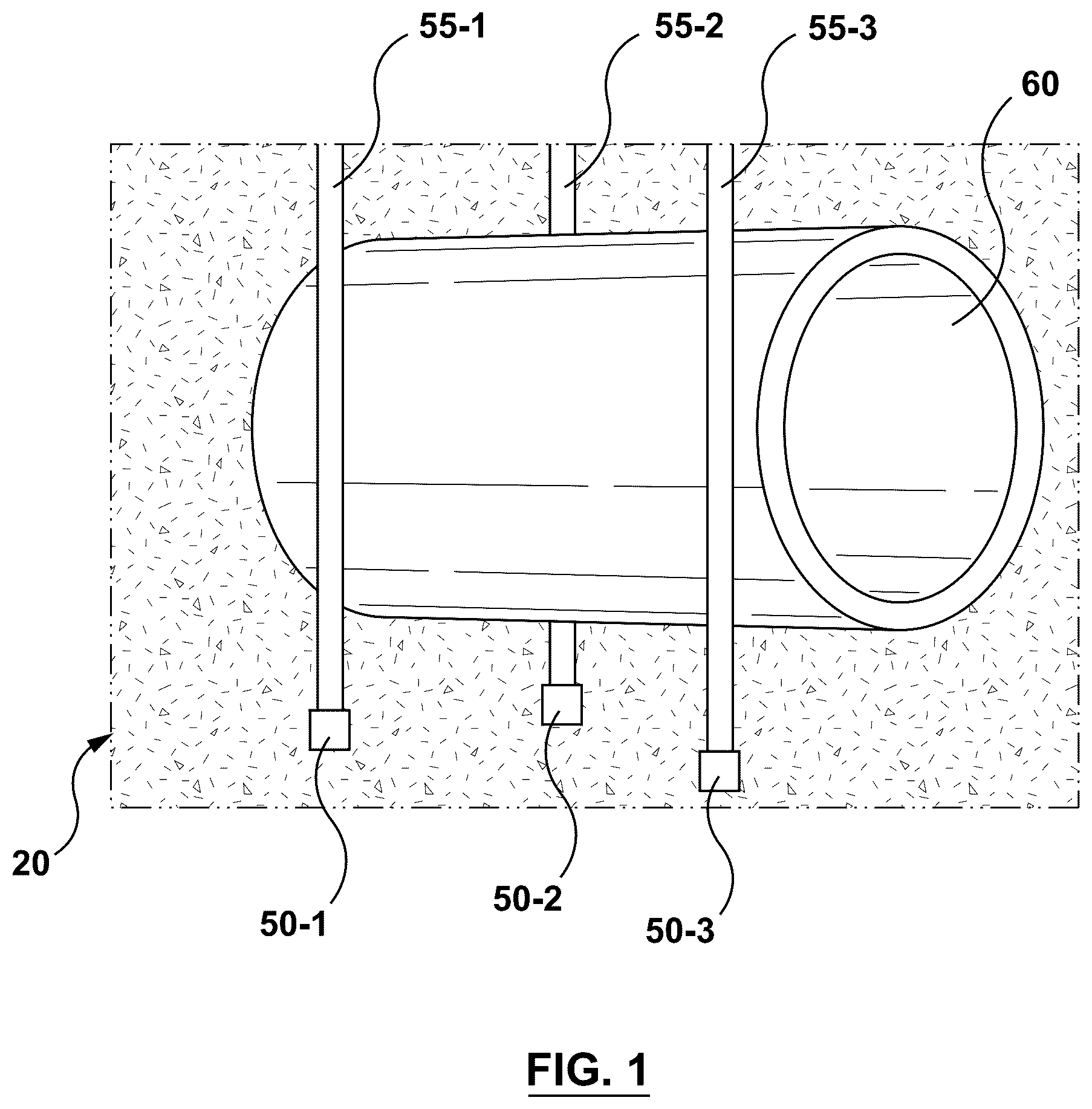 Patent US12092549 Figure 1 – Device and method of manufacturing a device for detecting hydrocarbons